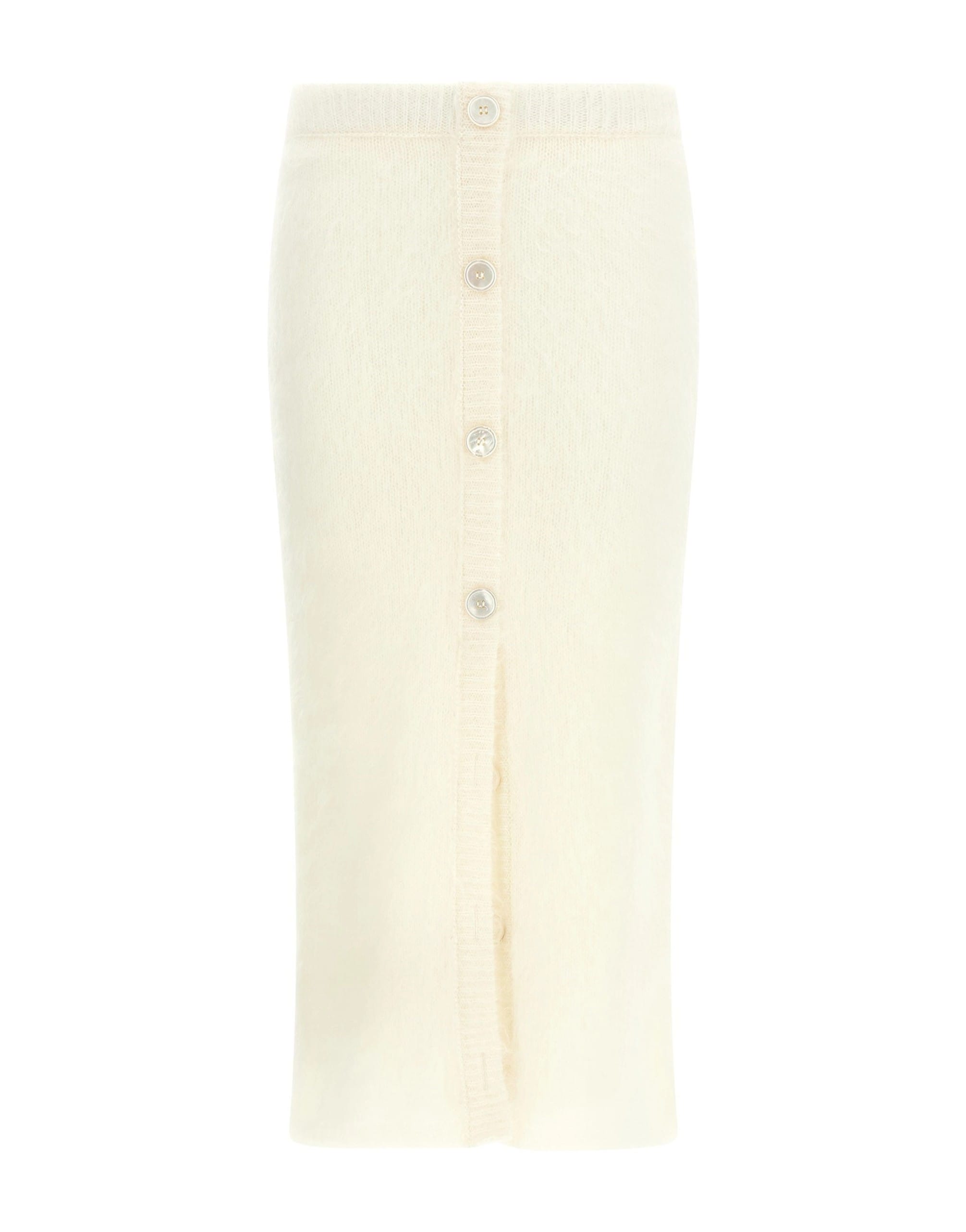 Alessandra Rich Alessandra Rich Carded Mohair Skirt