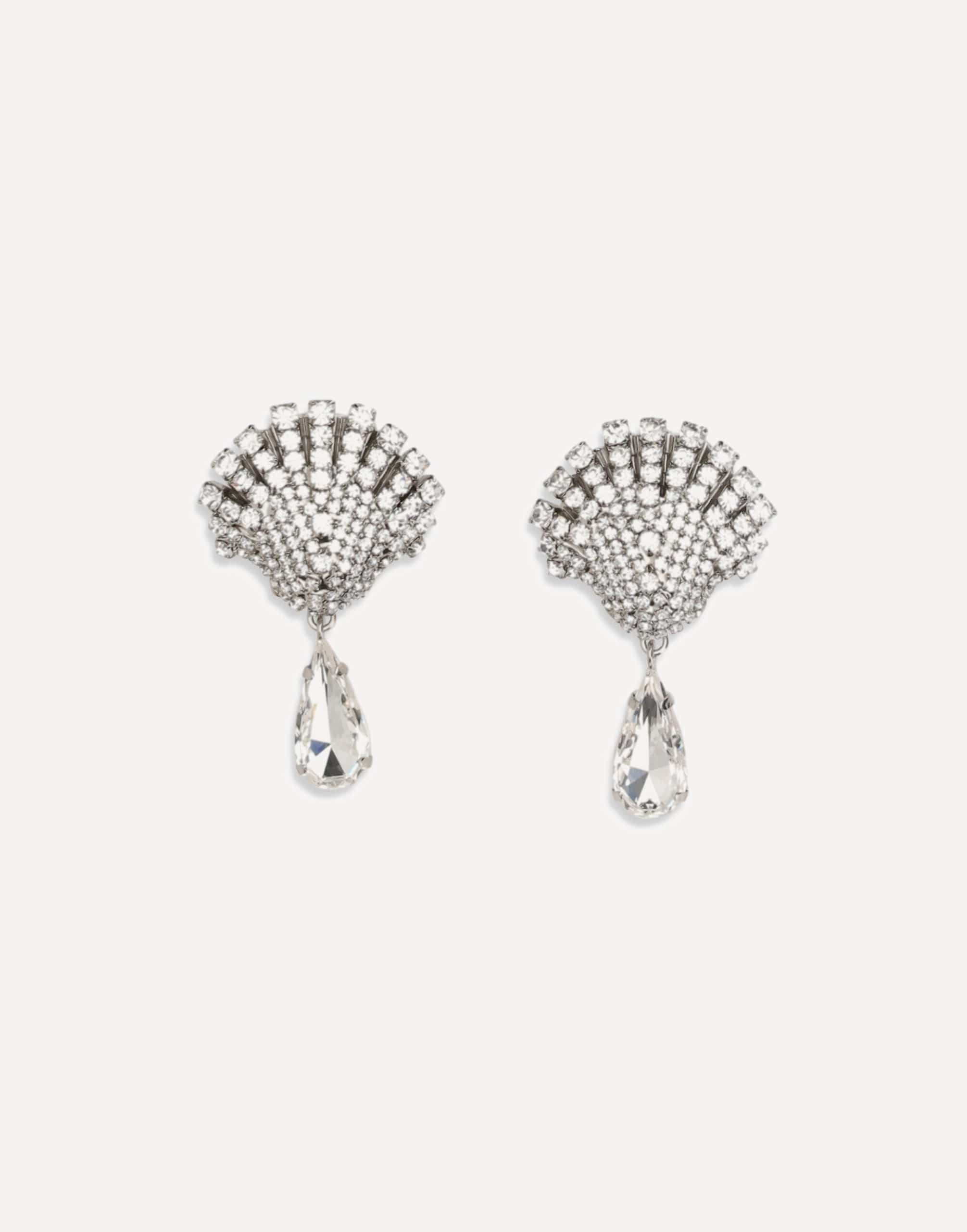 Alessandra Rich Crystal Drop Earrings