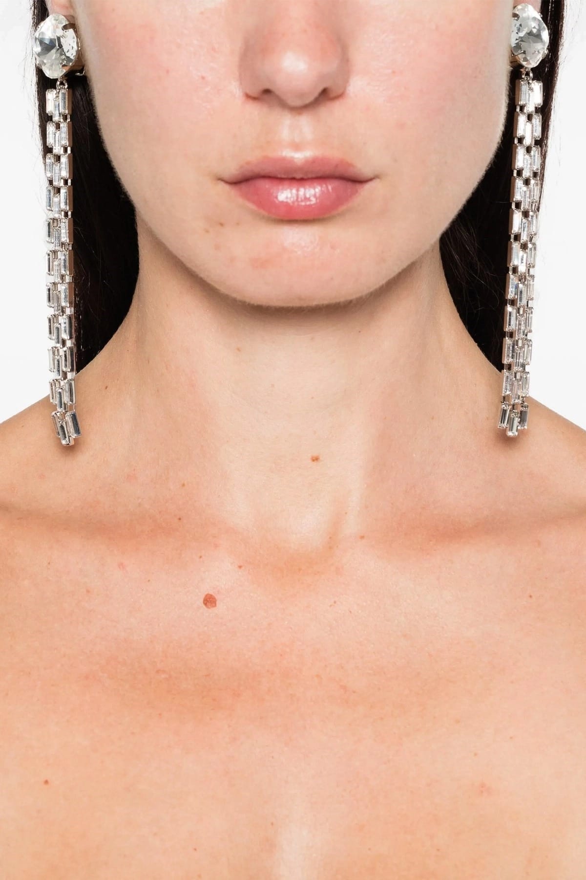 Alessandra Rich Alessandra Rich Fringed Crystal Earrings