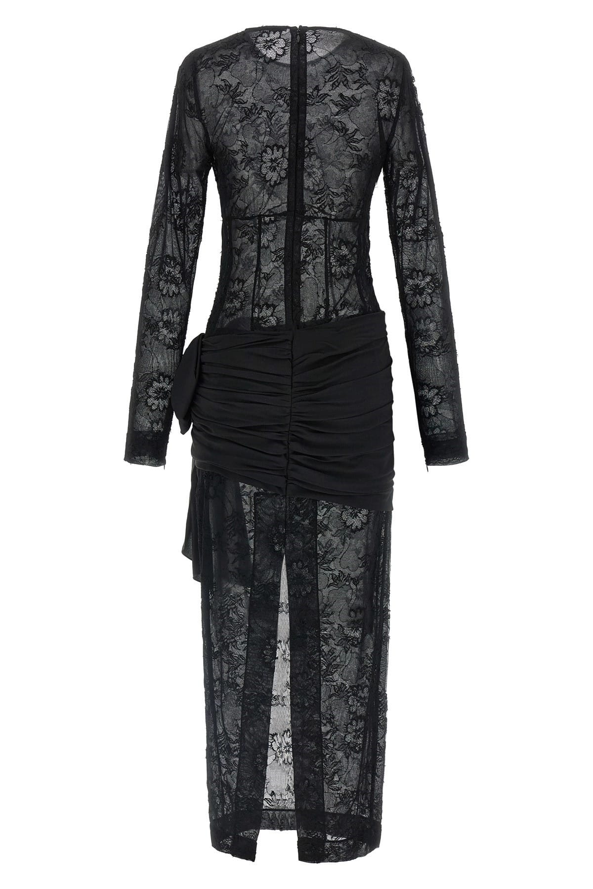 Alessandra Rich Alessandra Rich Lace Bustier Dress