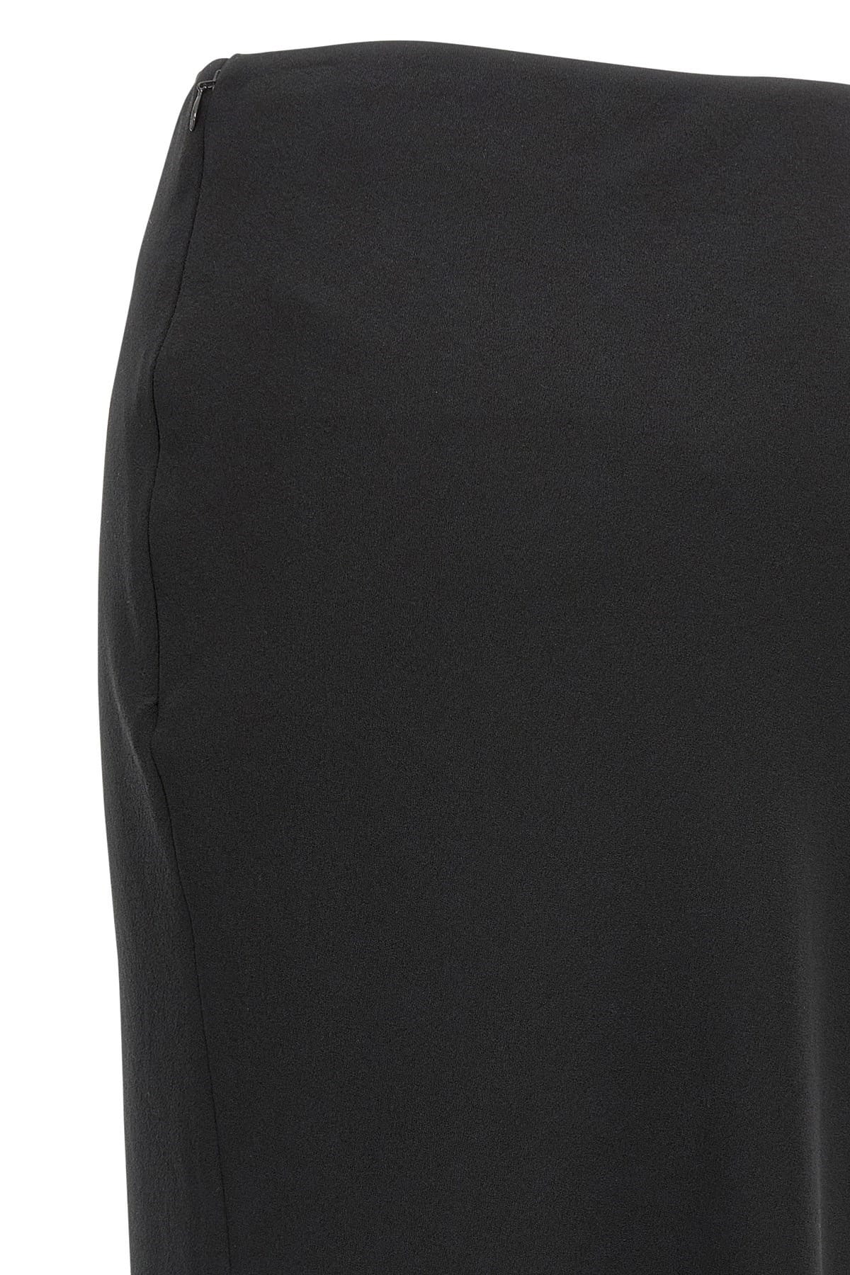 Alessandra Rich Alessandra Rich Long Silk Skirt