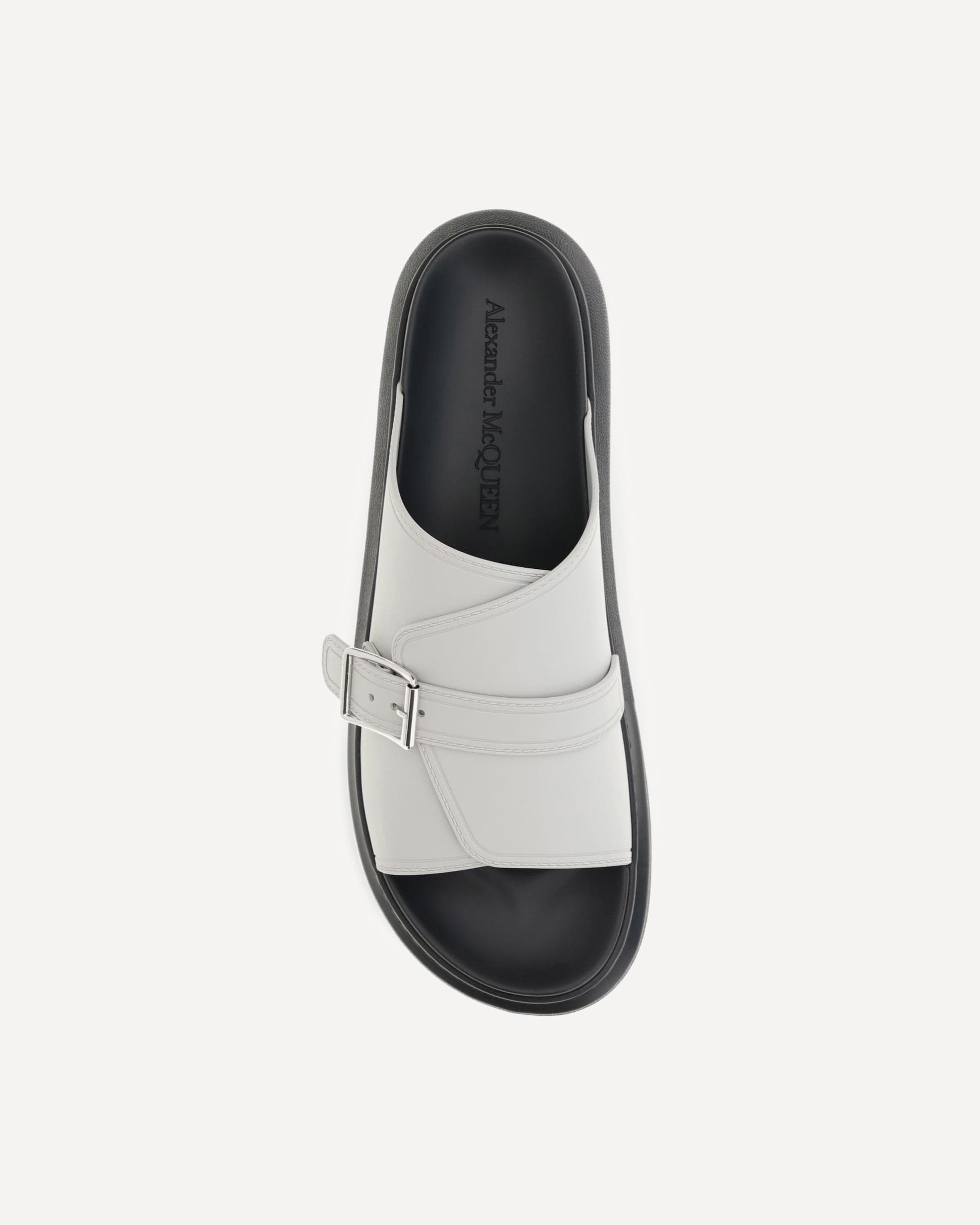 Alexander McQueen Buckle Slide Sandals