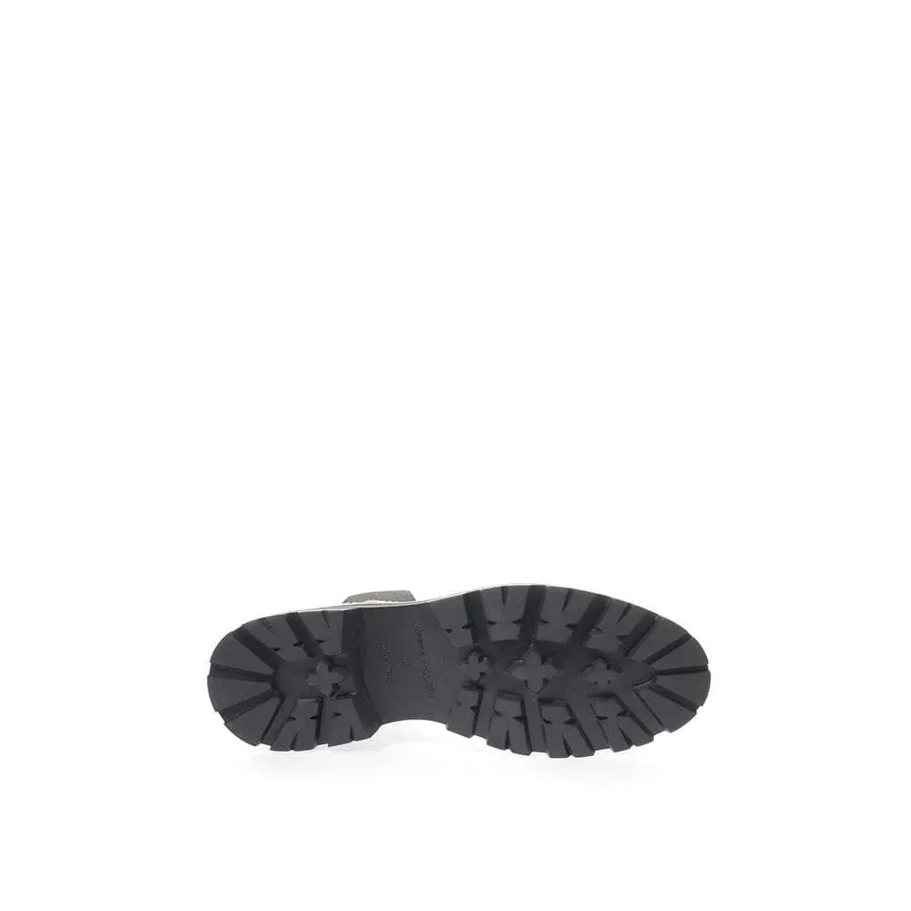 Alexander McQueen Alexander McQueen Chunky-Sole Leather Boots