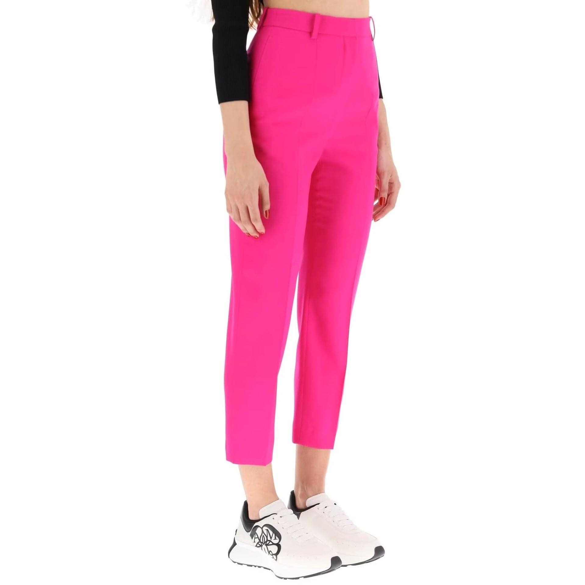 Alexander McQueen Classic Wool Trousers - alternate view