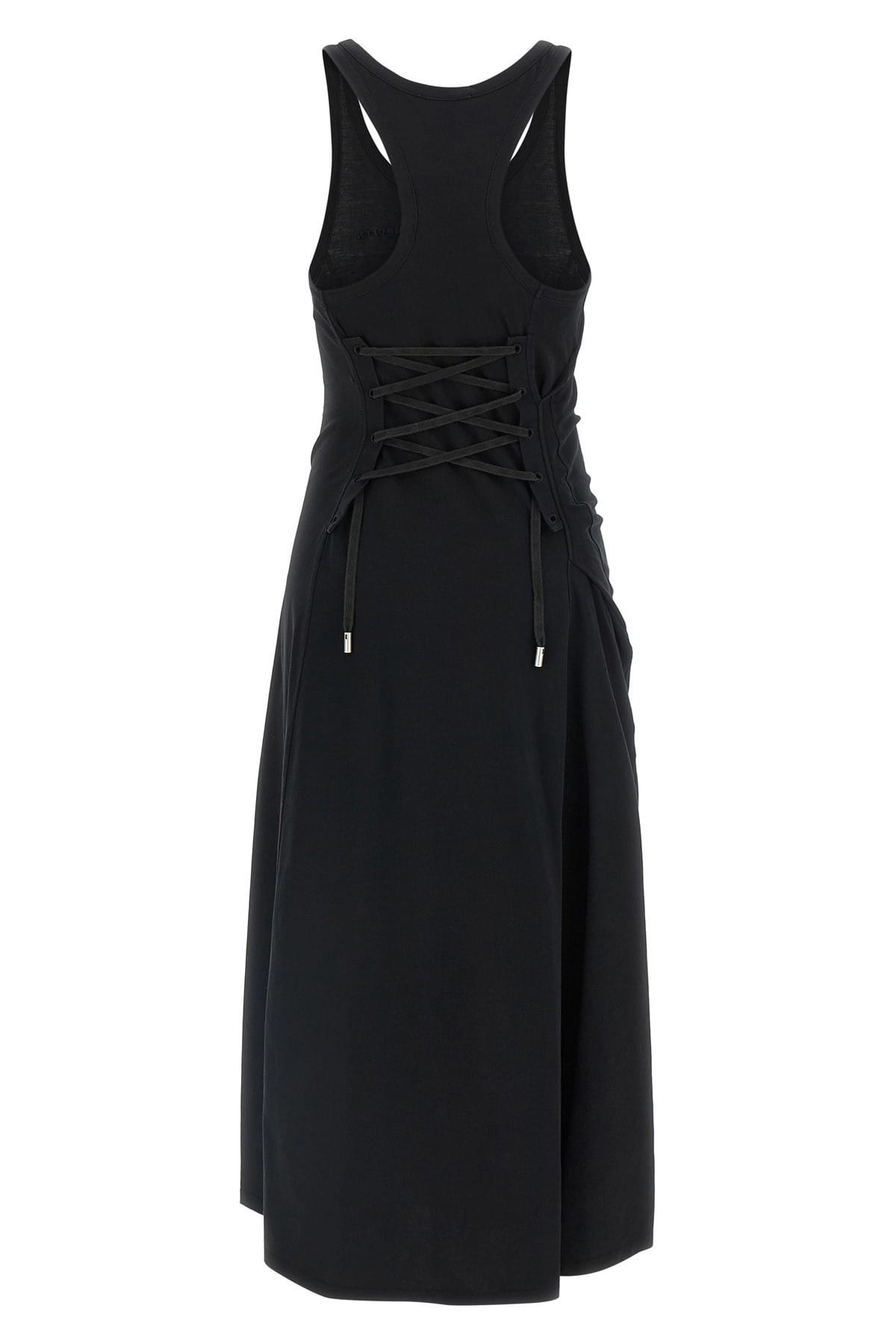 Alexander McQueen Alexander McQueen Corset Cotton Jersey Dress