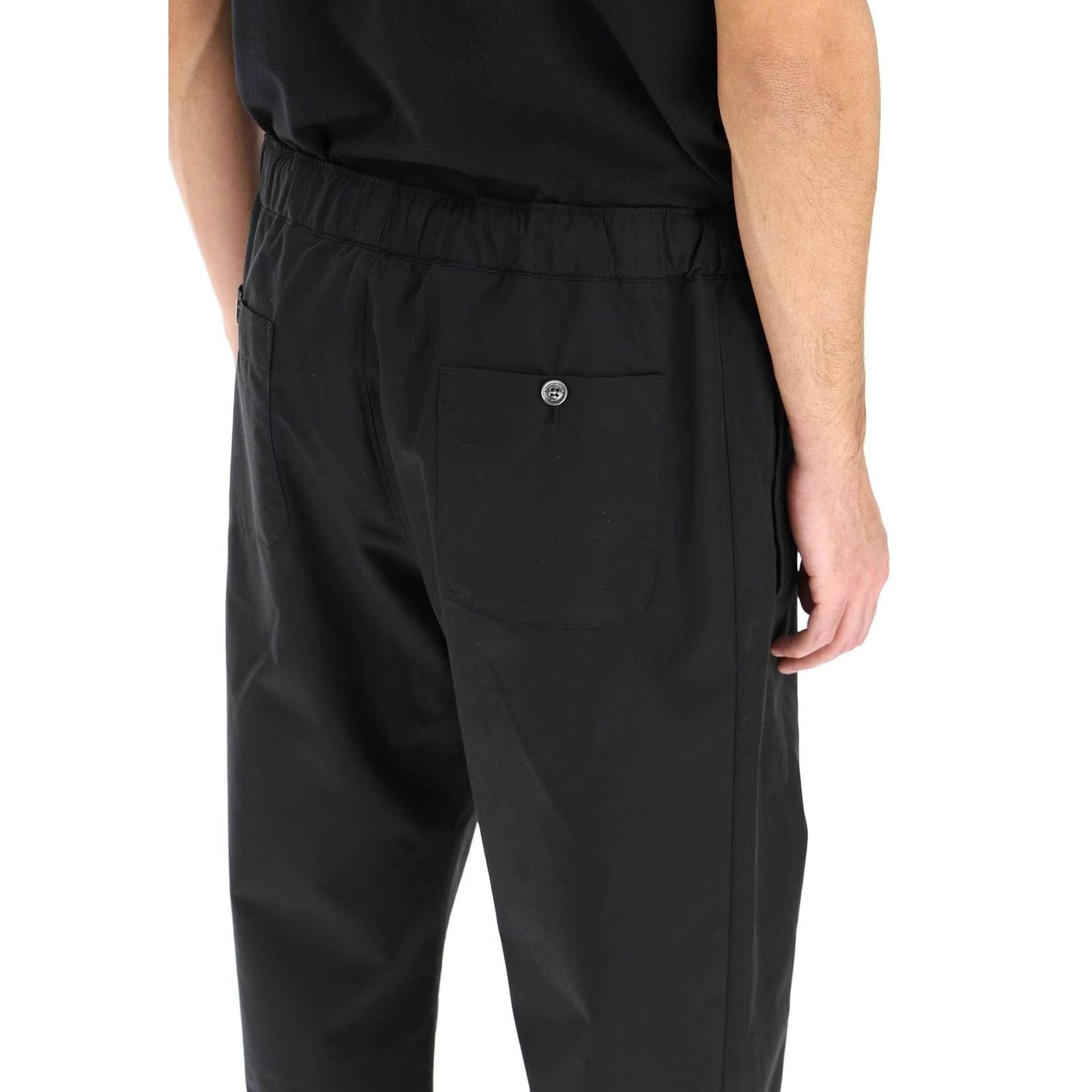 Alexander McQueen Cotton Trousers With Elastic Waist