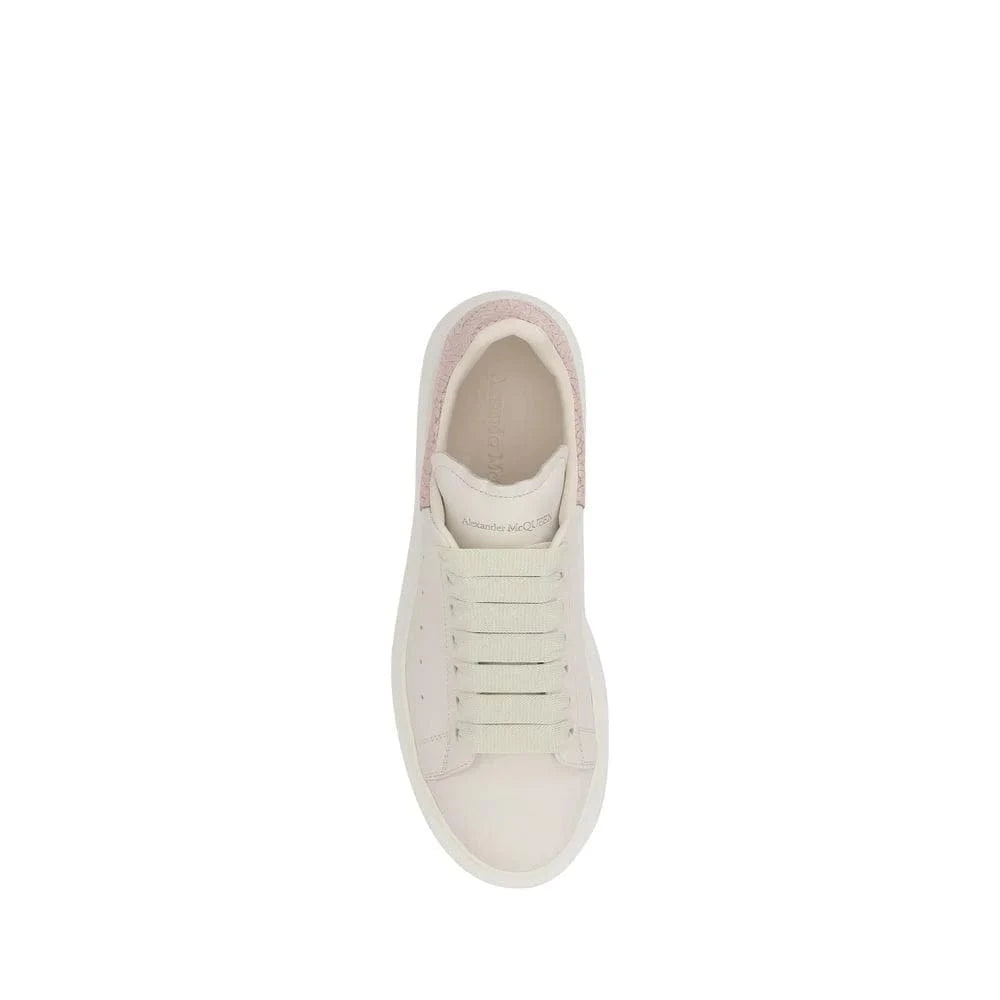Alexander McQueen Crackled Effect Oversized Sneakers
