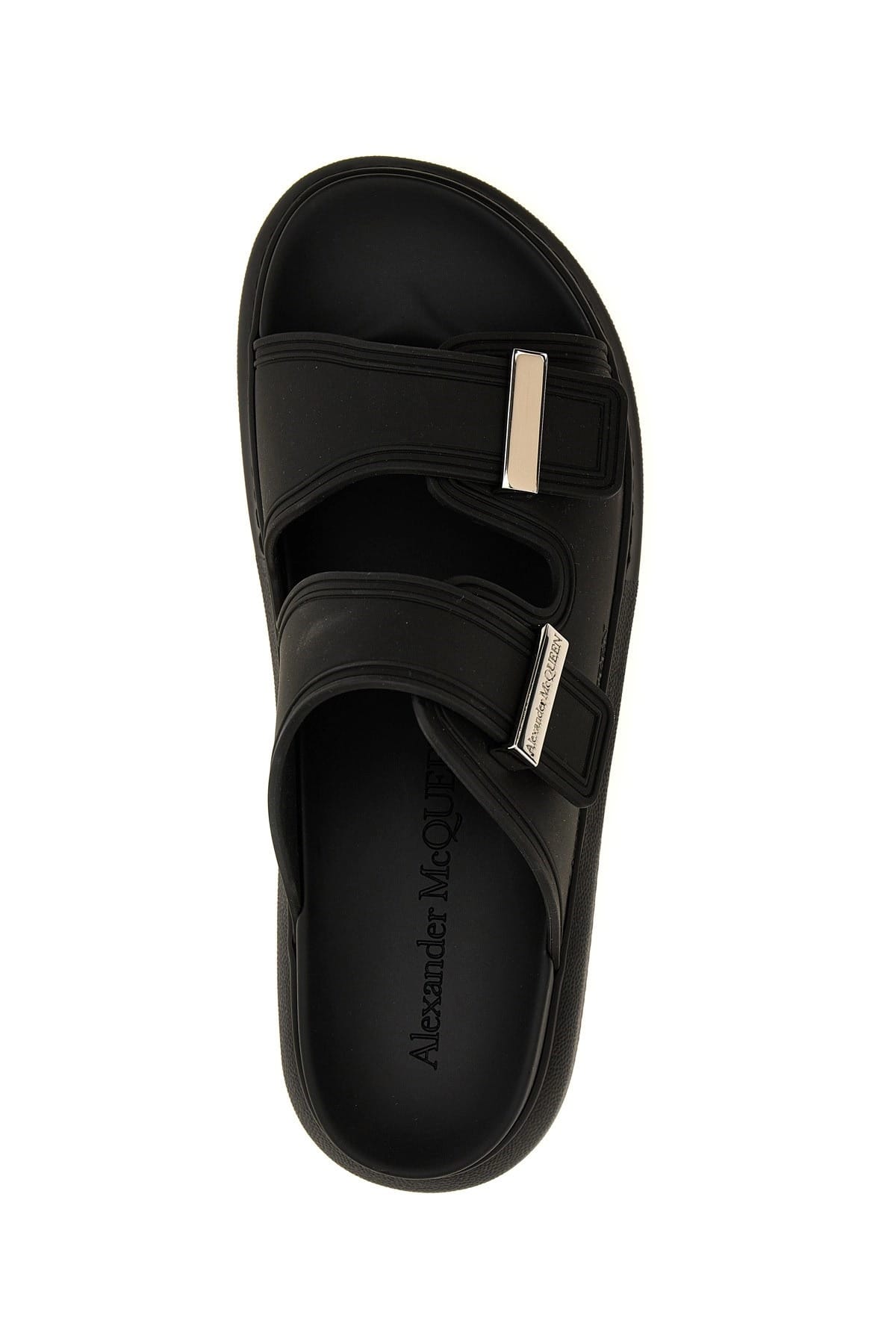 Alexander McQueen Alexander McQueen Double Band Rubber Sandals