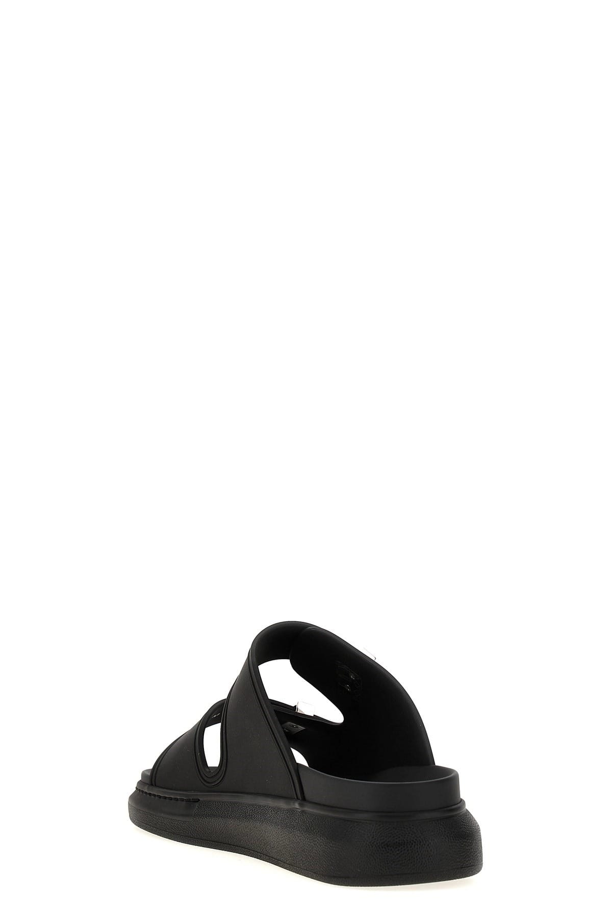 Alexander McQueen Alexander McQueen Double Band Rubber Sandals