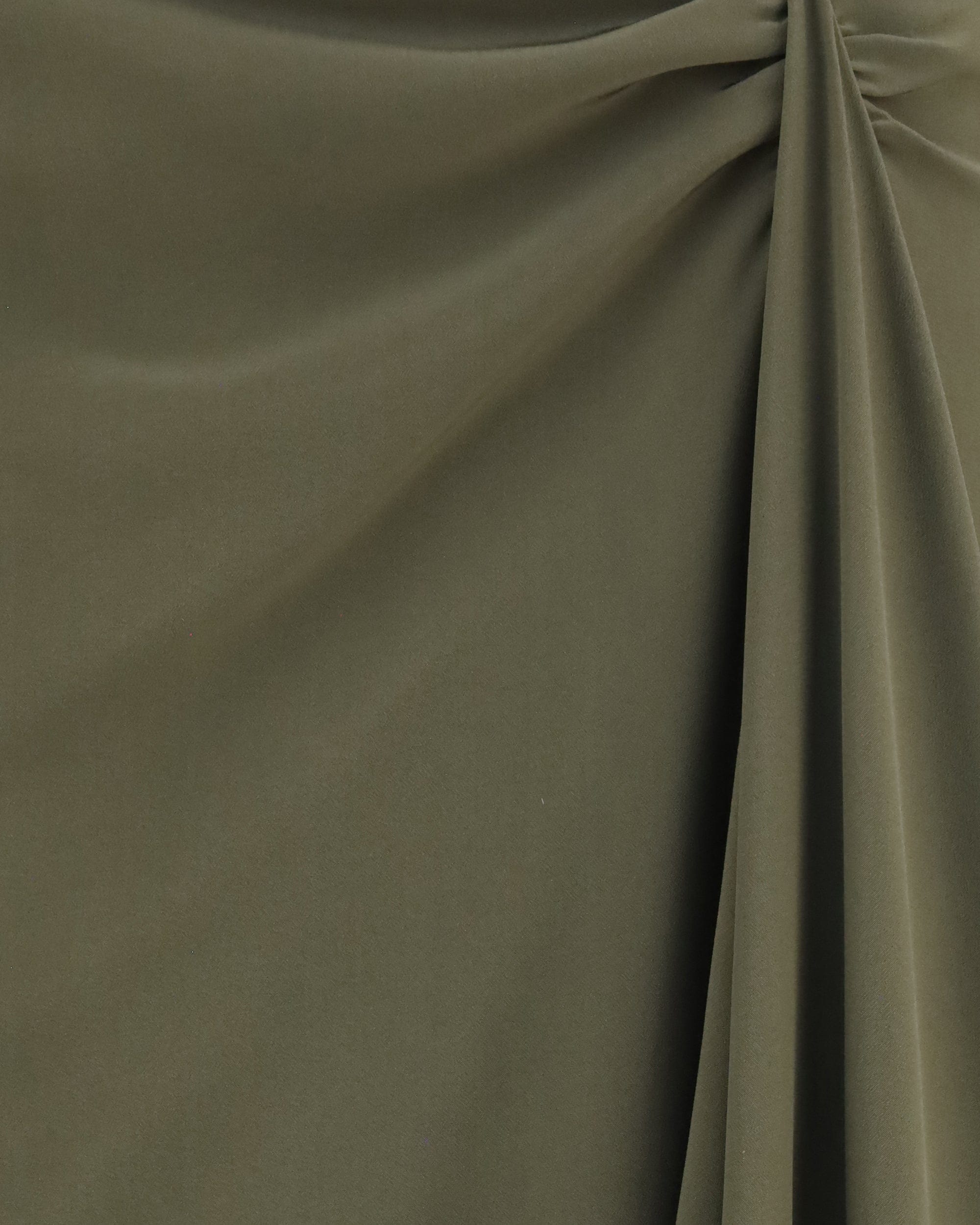 Alexander McQueen Draped Long Skirt Maxi