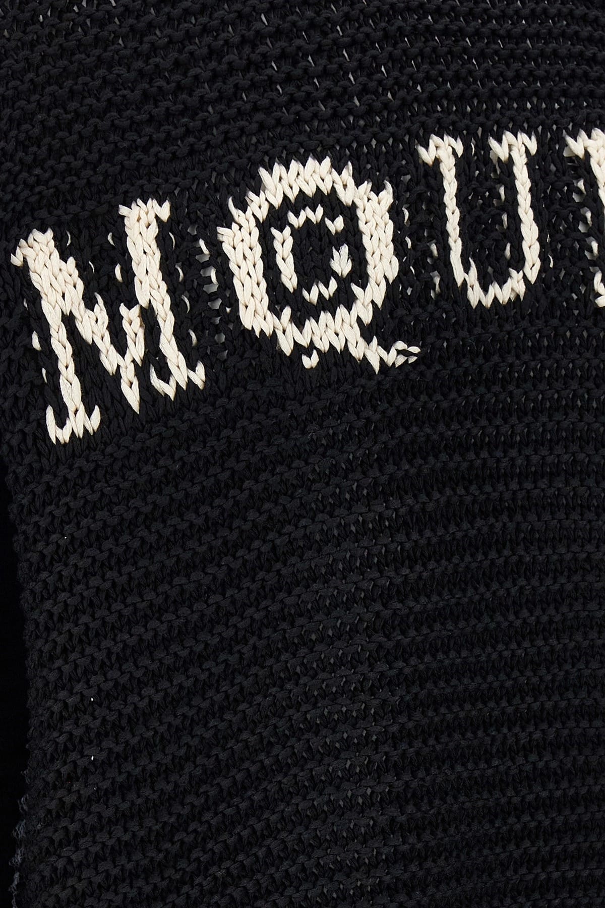 Alexander McQueen Alexander McQueen Inlaid Logo Cotton Sweater