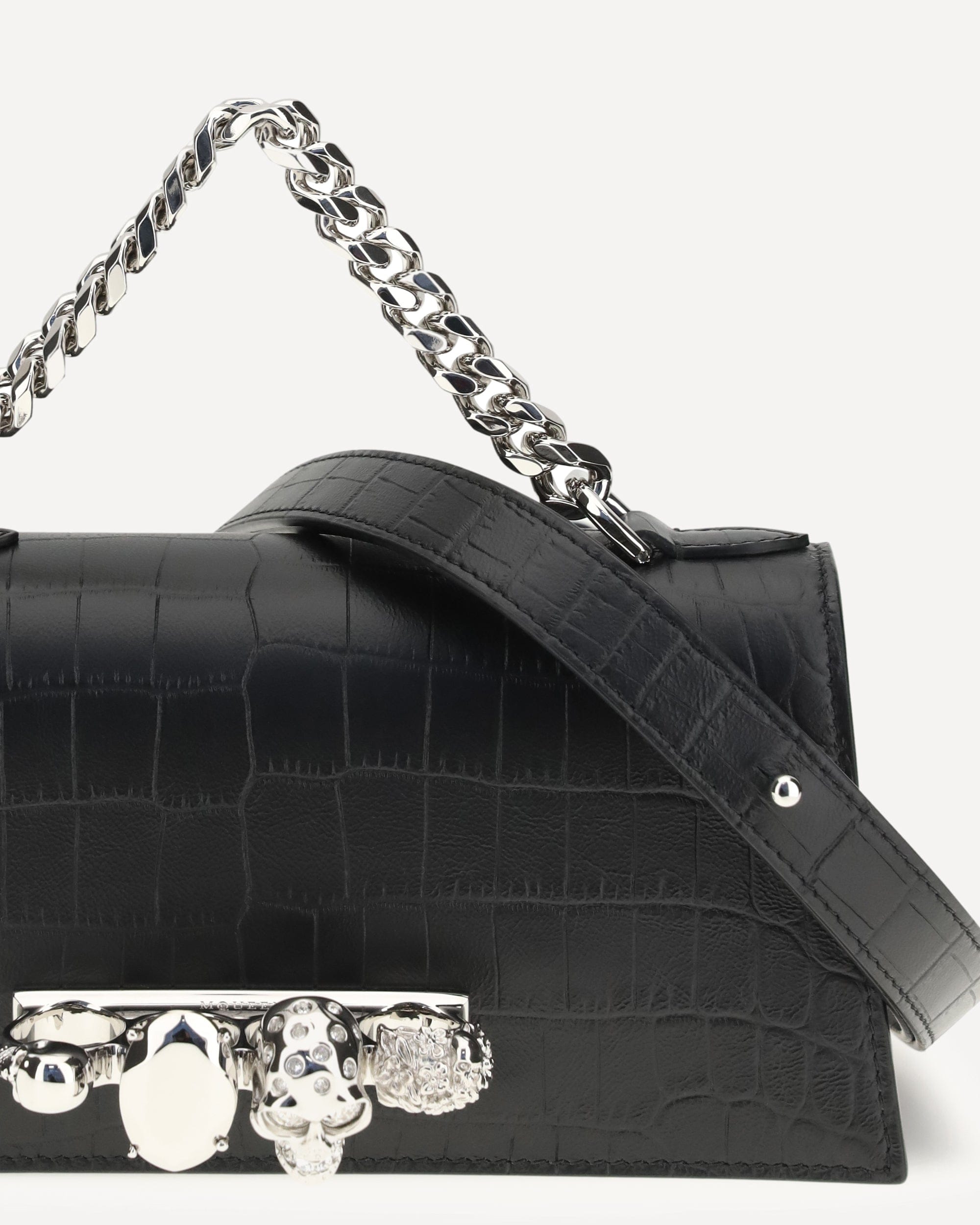 Alexander McQueen Jeweled Mini Shoulder Bag