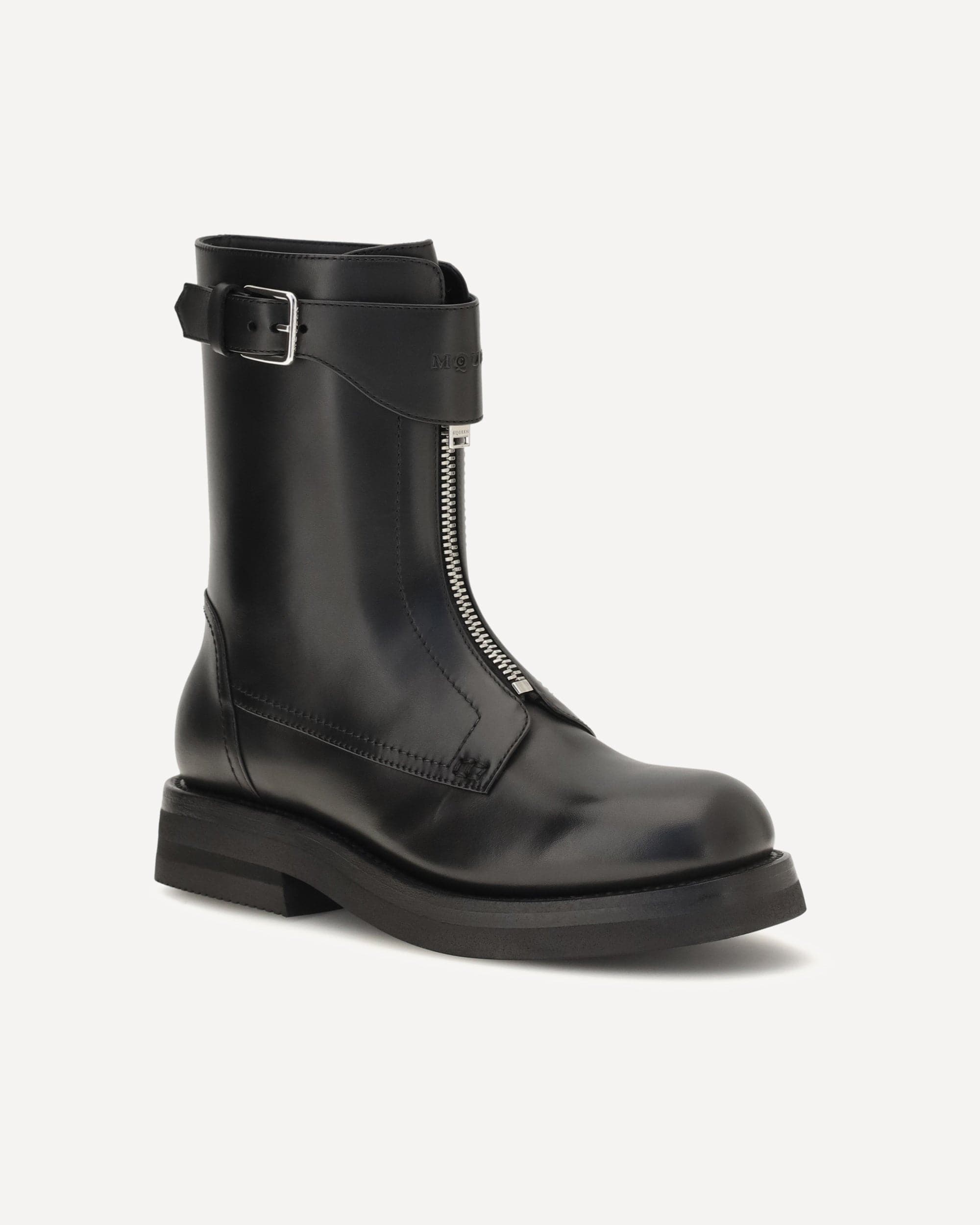 Alexander McQueen Leather Boots - alternate view