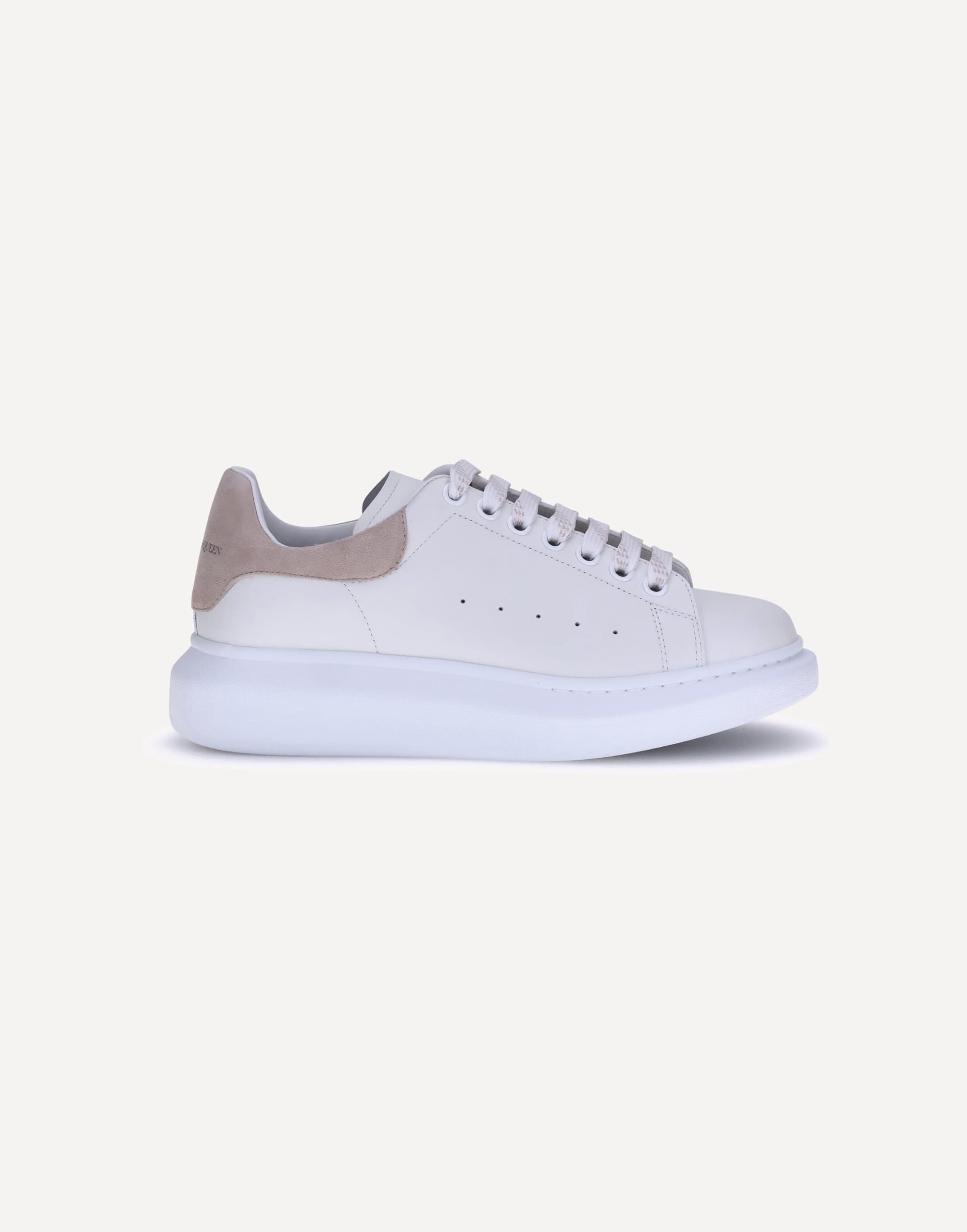 Alexander McQueen Leather Lace-Up Platform Sneakers