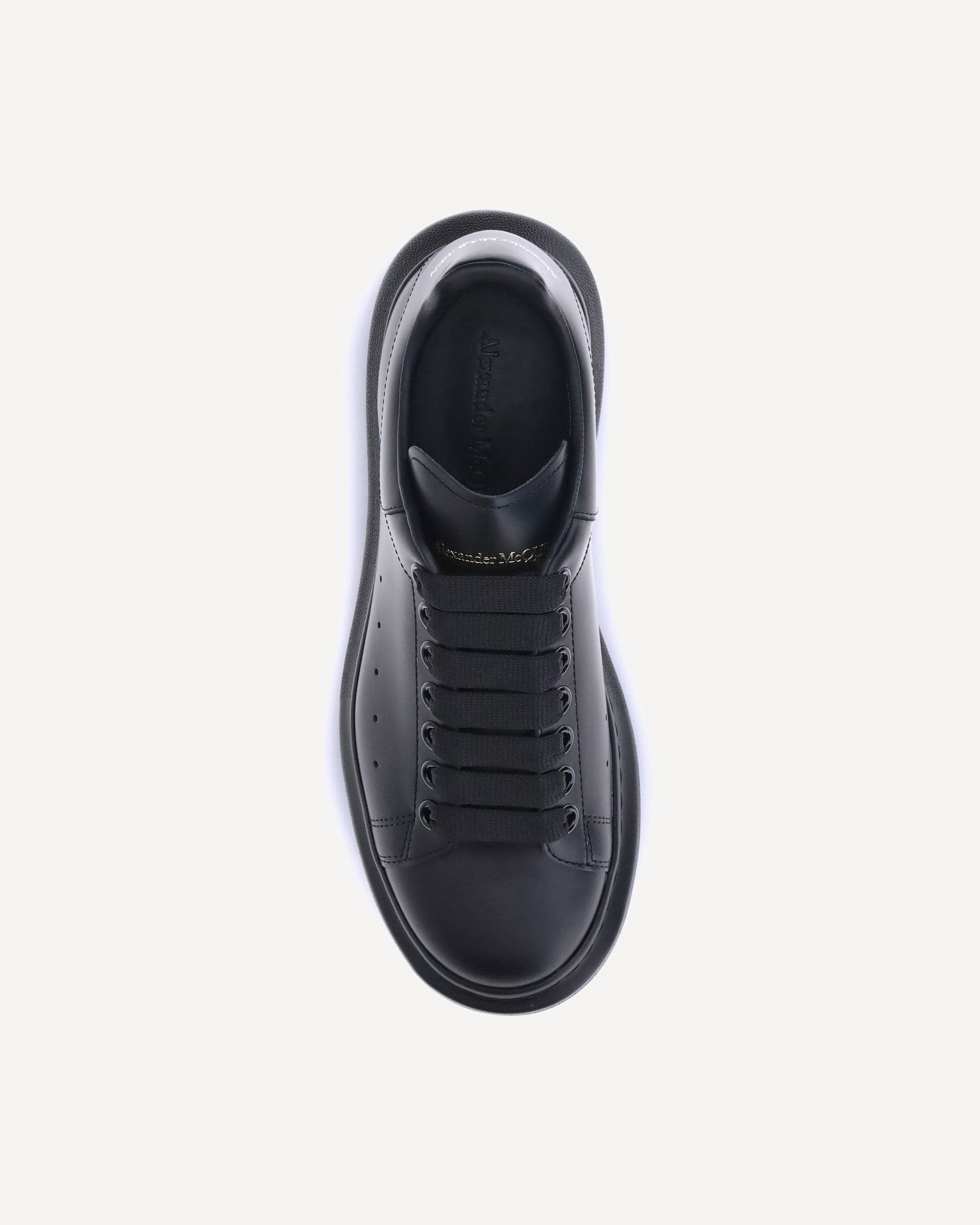 Alexander McQueen Leather Platform Sneakers
