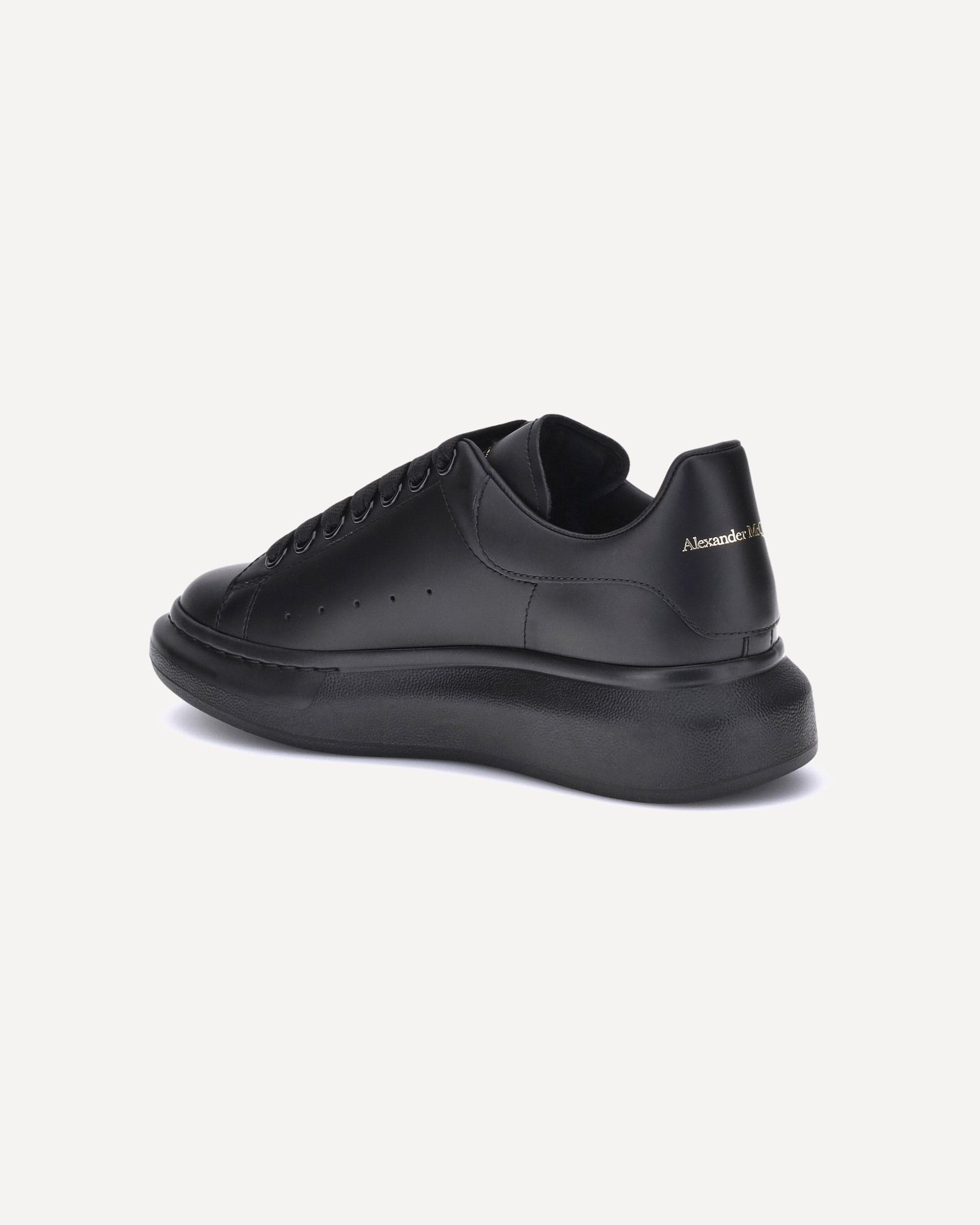 Alexander McQueen Leather Platform Sneakers