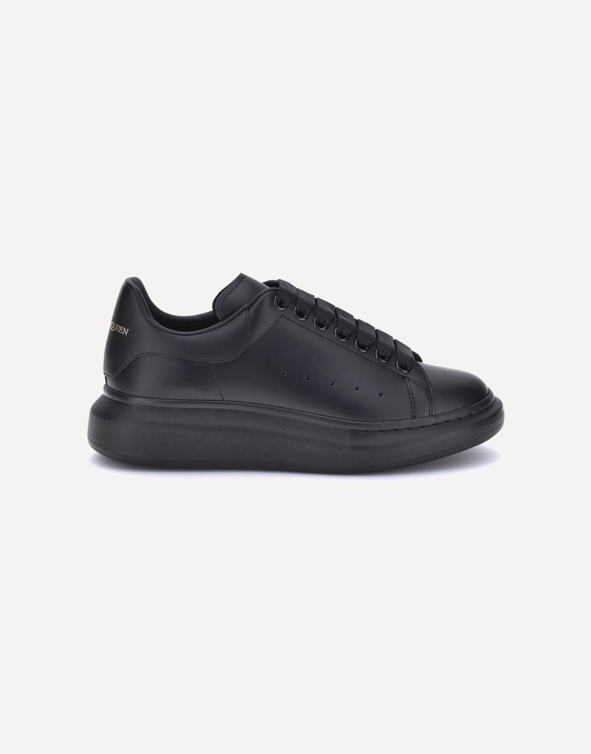 Alexander McQueen Leather Platform Sneakers