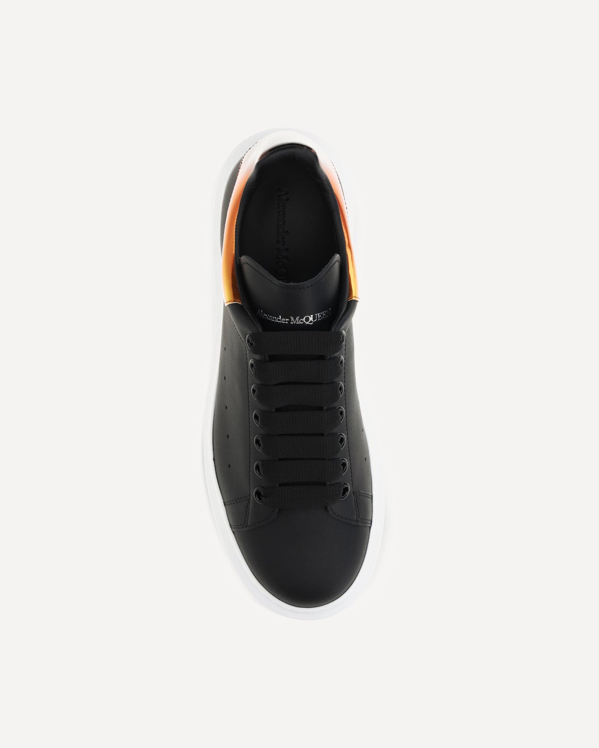 Alexander McQueen Leather Platform Sneakers