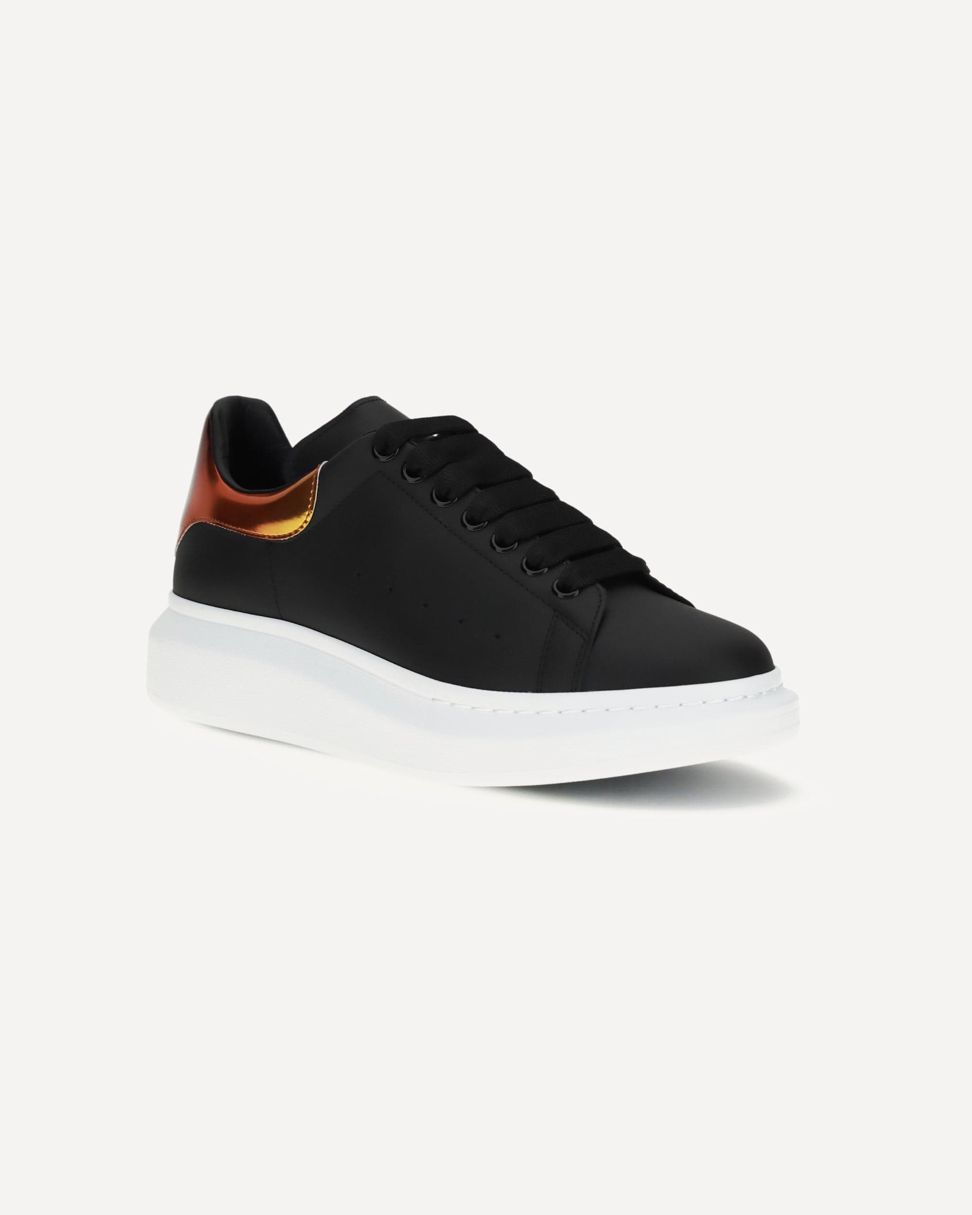 Alexander McQueen Leather Platform Sneakers - alternate view