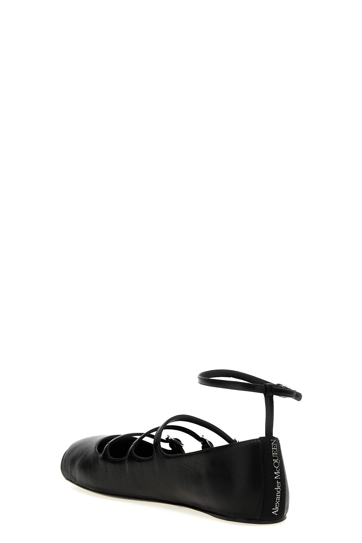 Alexander McQueen Alexander McQueen Leather Strap Ballet Flats