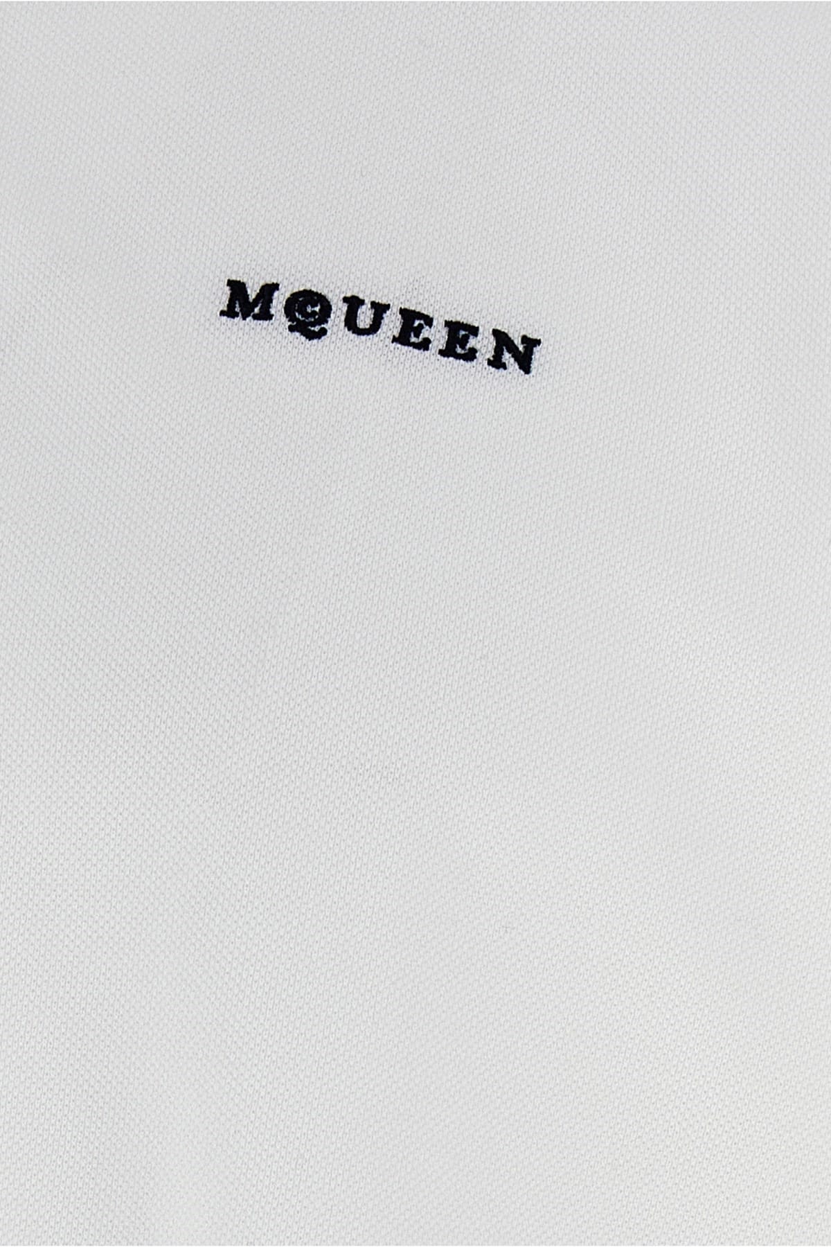 Alexander McQueen Alexander McQueen Logo Embroidered Polo Shirt