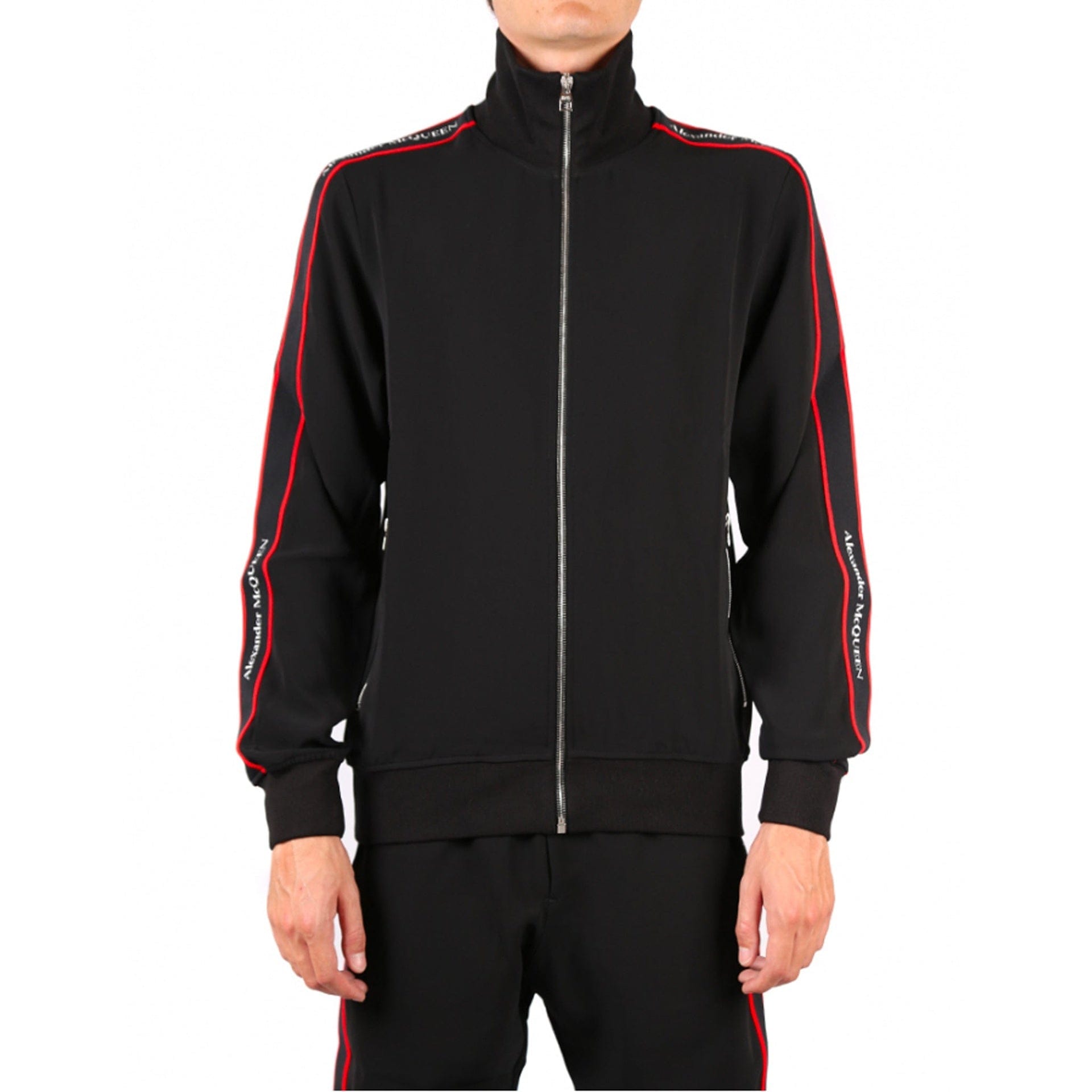 Alexander McQueen Logo Zipped Sweatshirt - alternate view