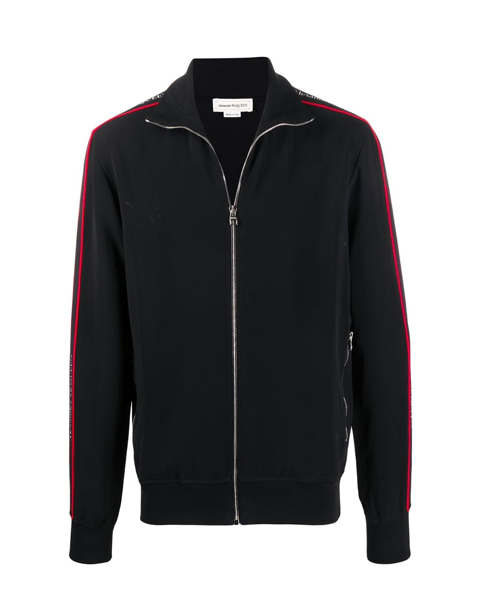 Alexander McQueen Logo Zipped Sweatshirt