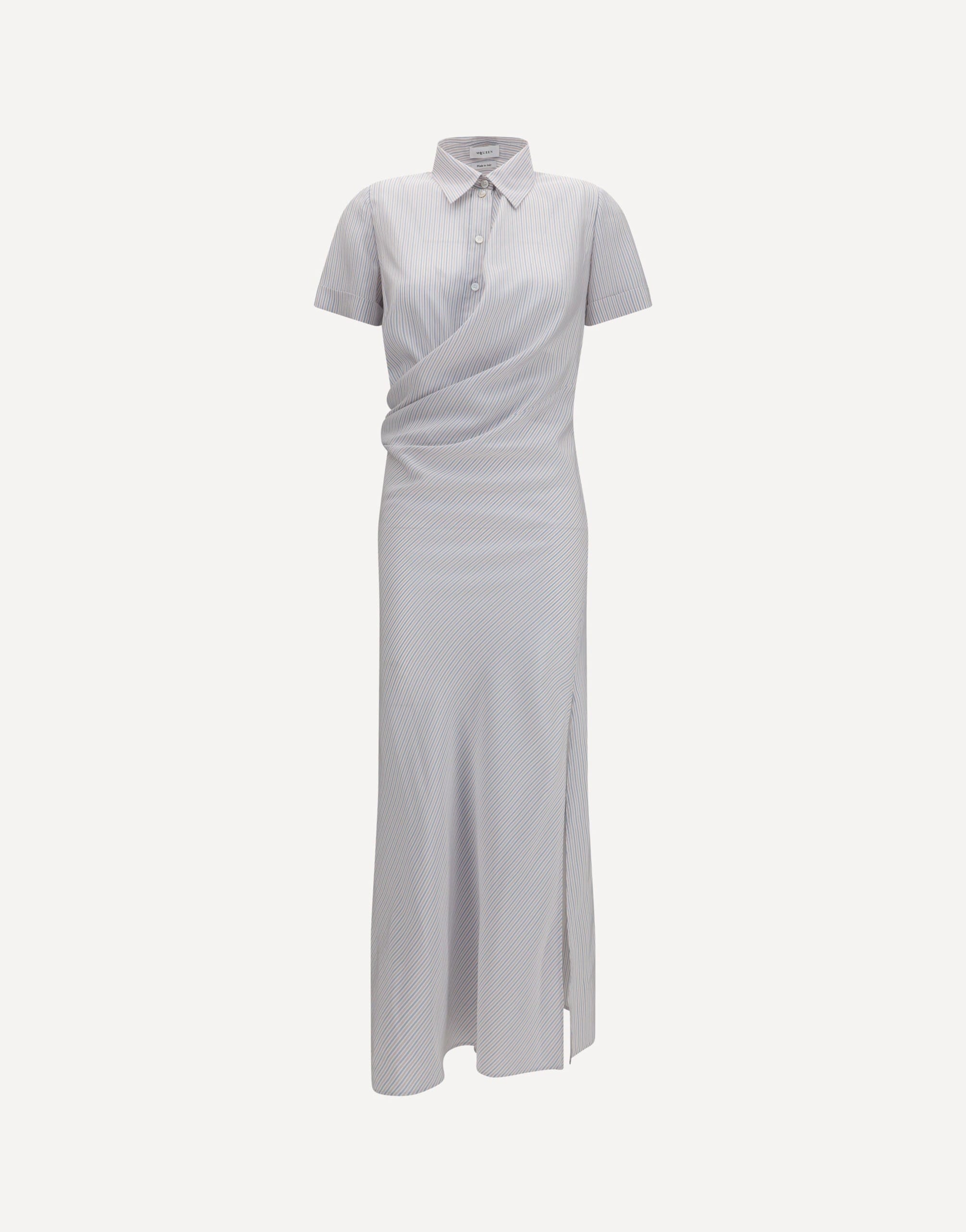 Alexander McQueen Long Shirt Dress With Corset Lacing