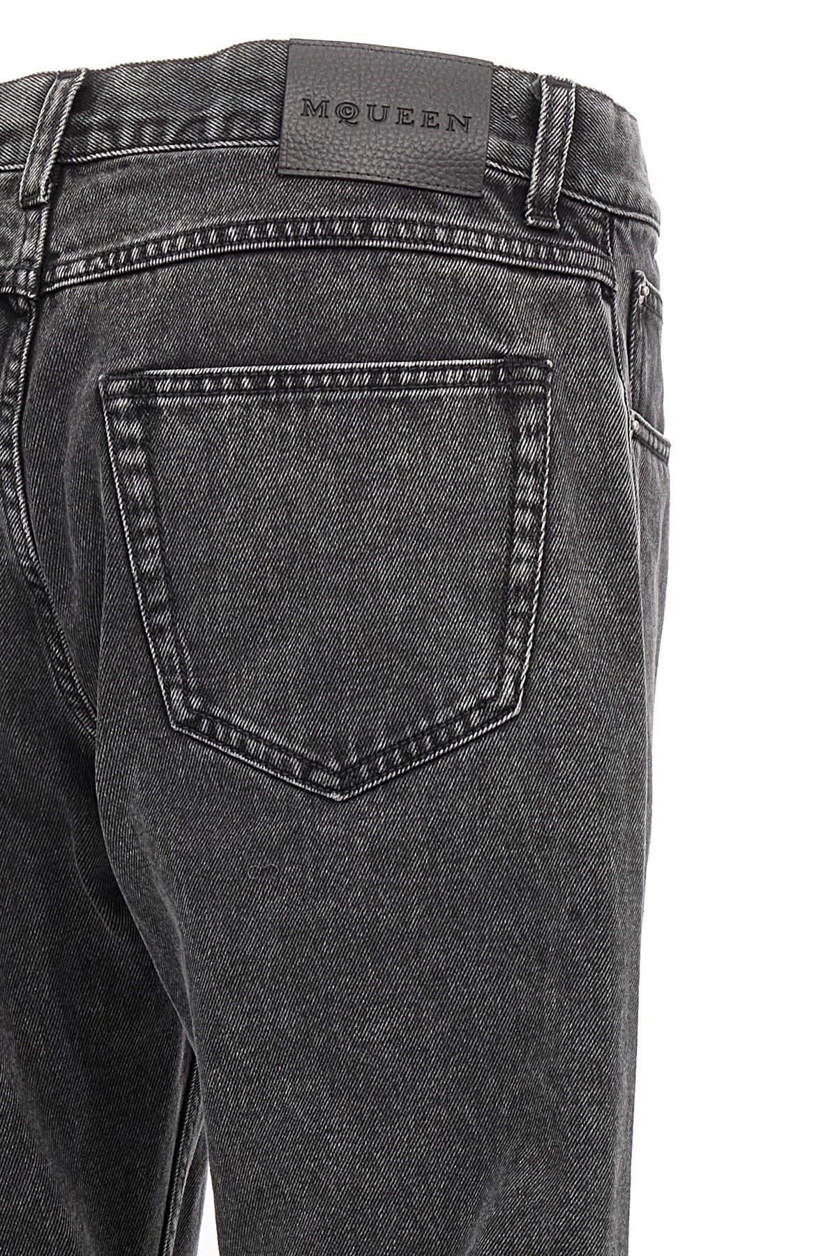 Alexander McQueen Alexander McQueen Metal Plate Jeans