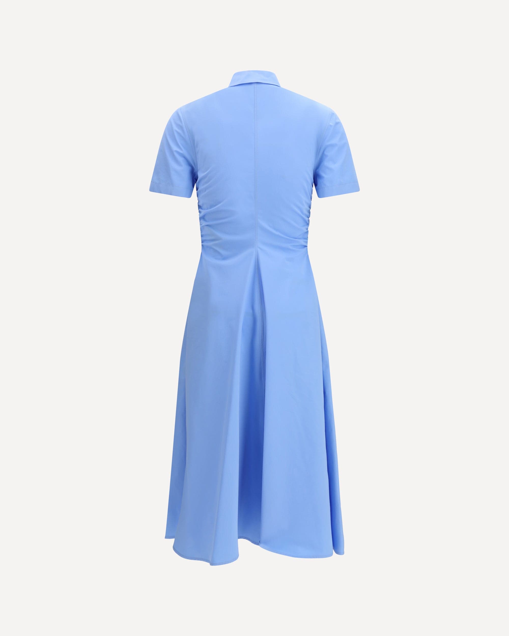 Alexander McQueen Midi Shirt Dress In Cotton