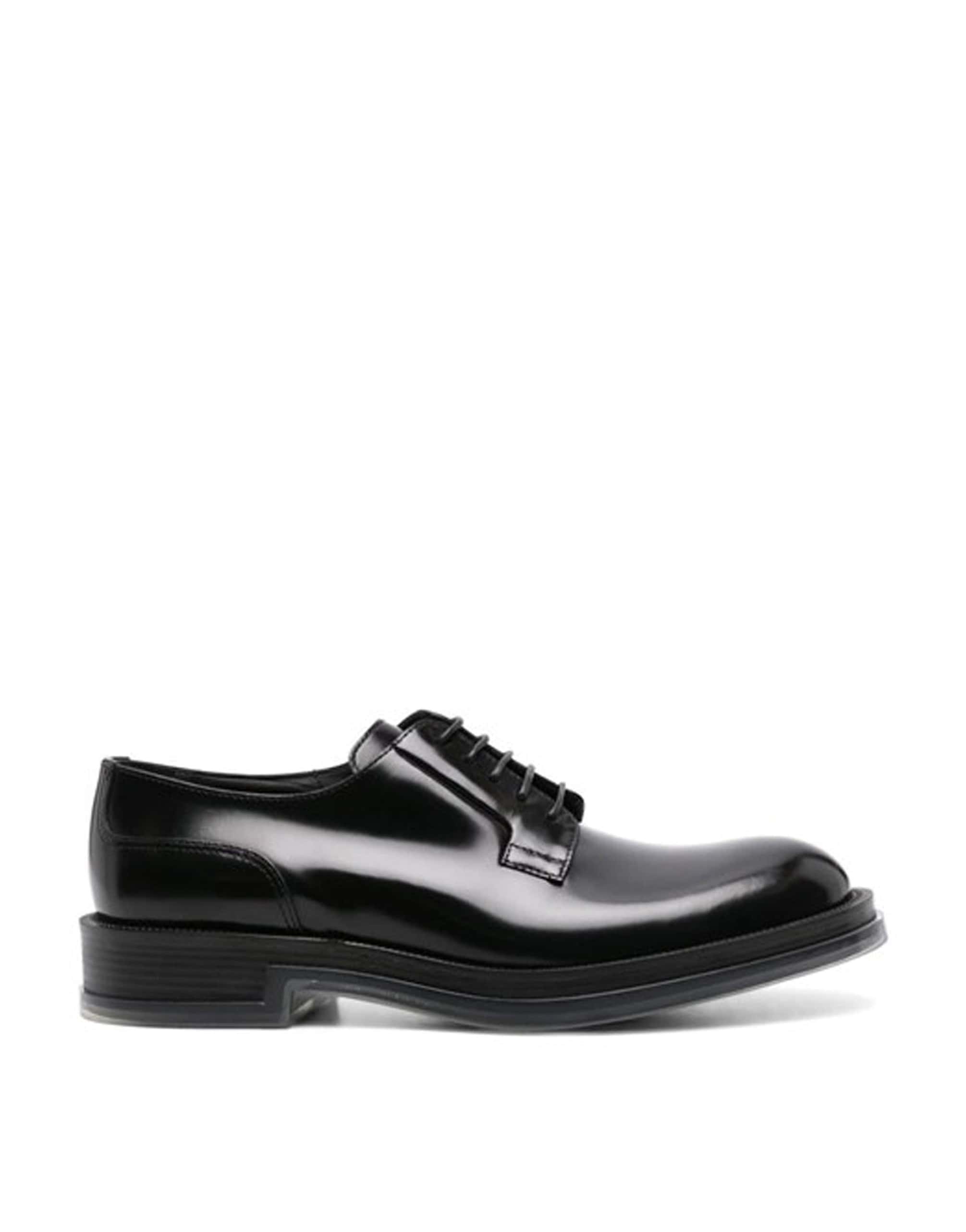 Alexander McQueen Monolith Leather Derby Shoes