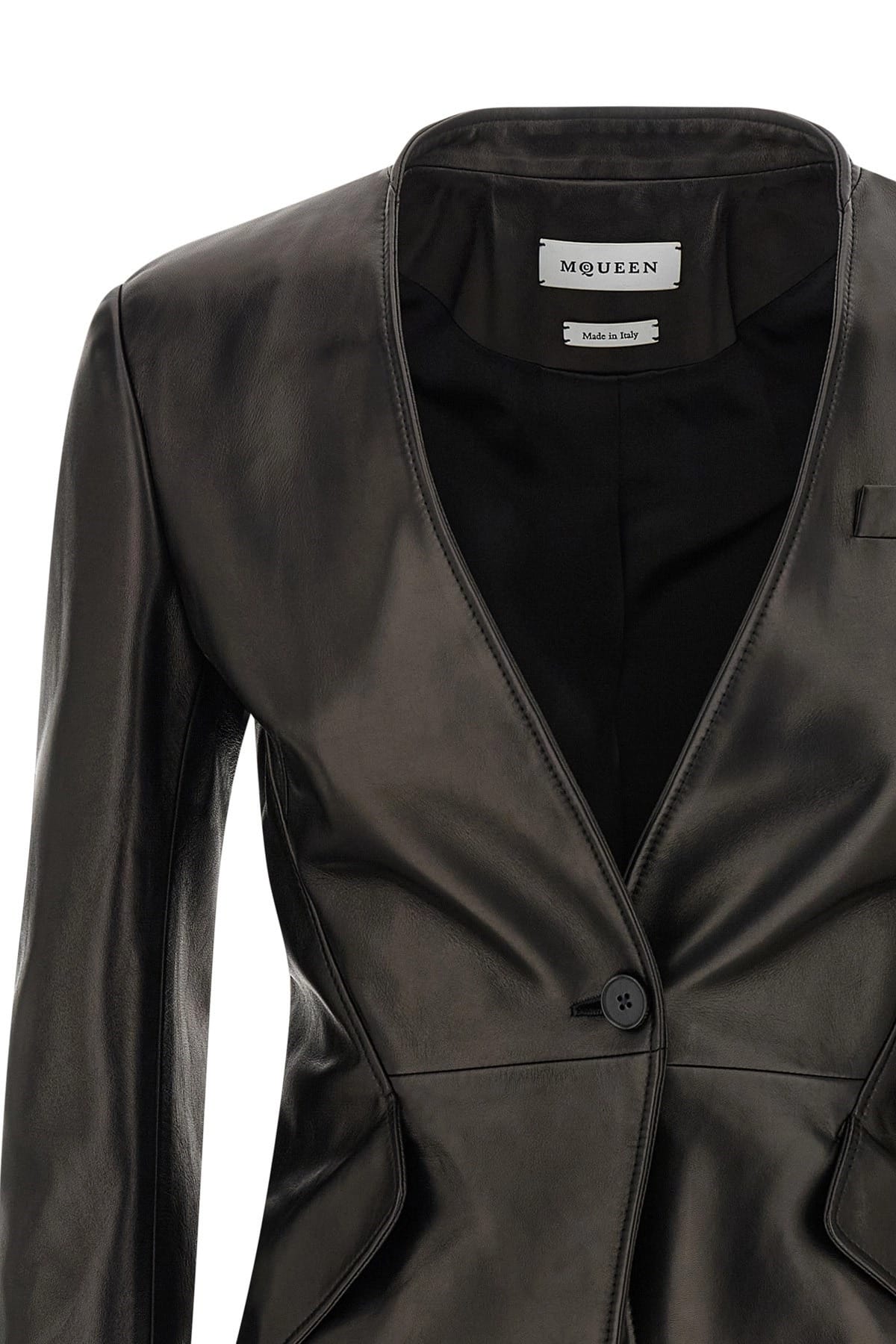 Alexander McQueen Alexander McQueen Nappa Blazer