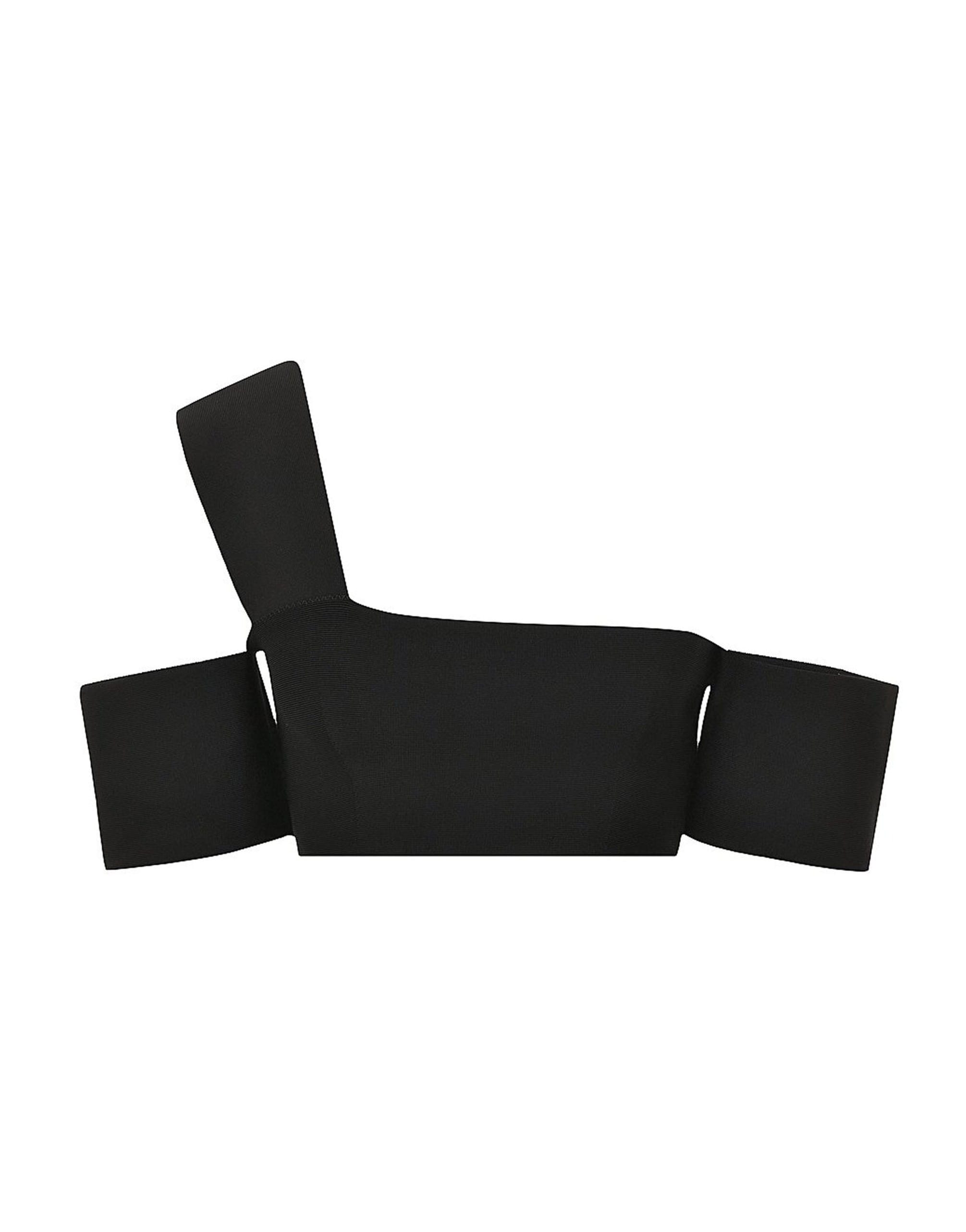 Alexander McQueen Off-Shoulder Bandage Cropped Top