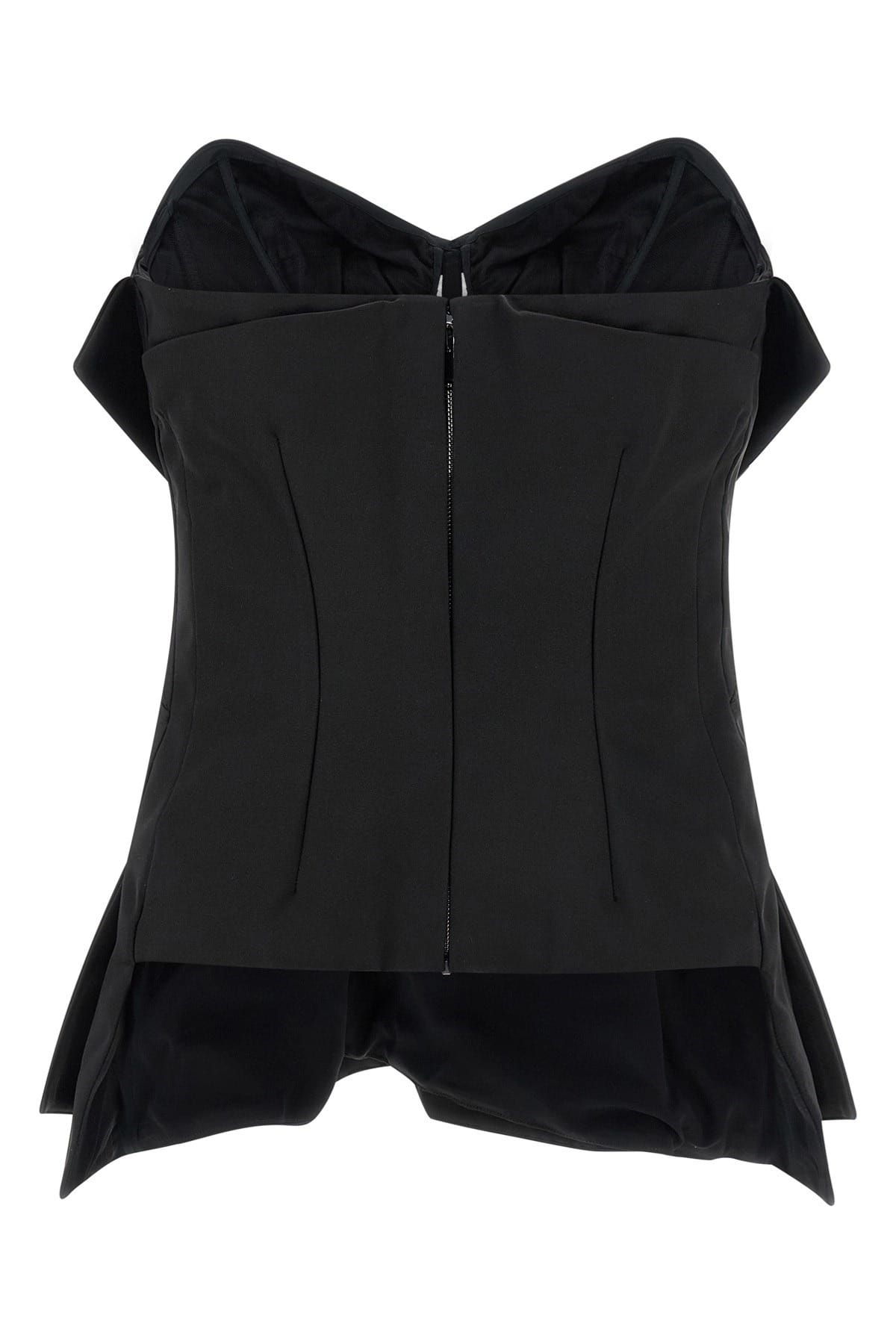 Alexander McQueen Schulterfreies Bustier-Top - alternate view