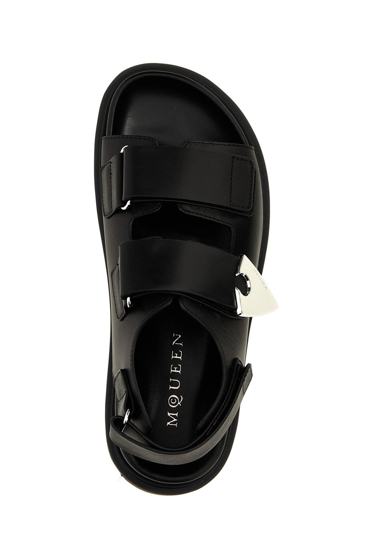 Alexander McQueen Alexander McQueen Parachute Leather Sandals