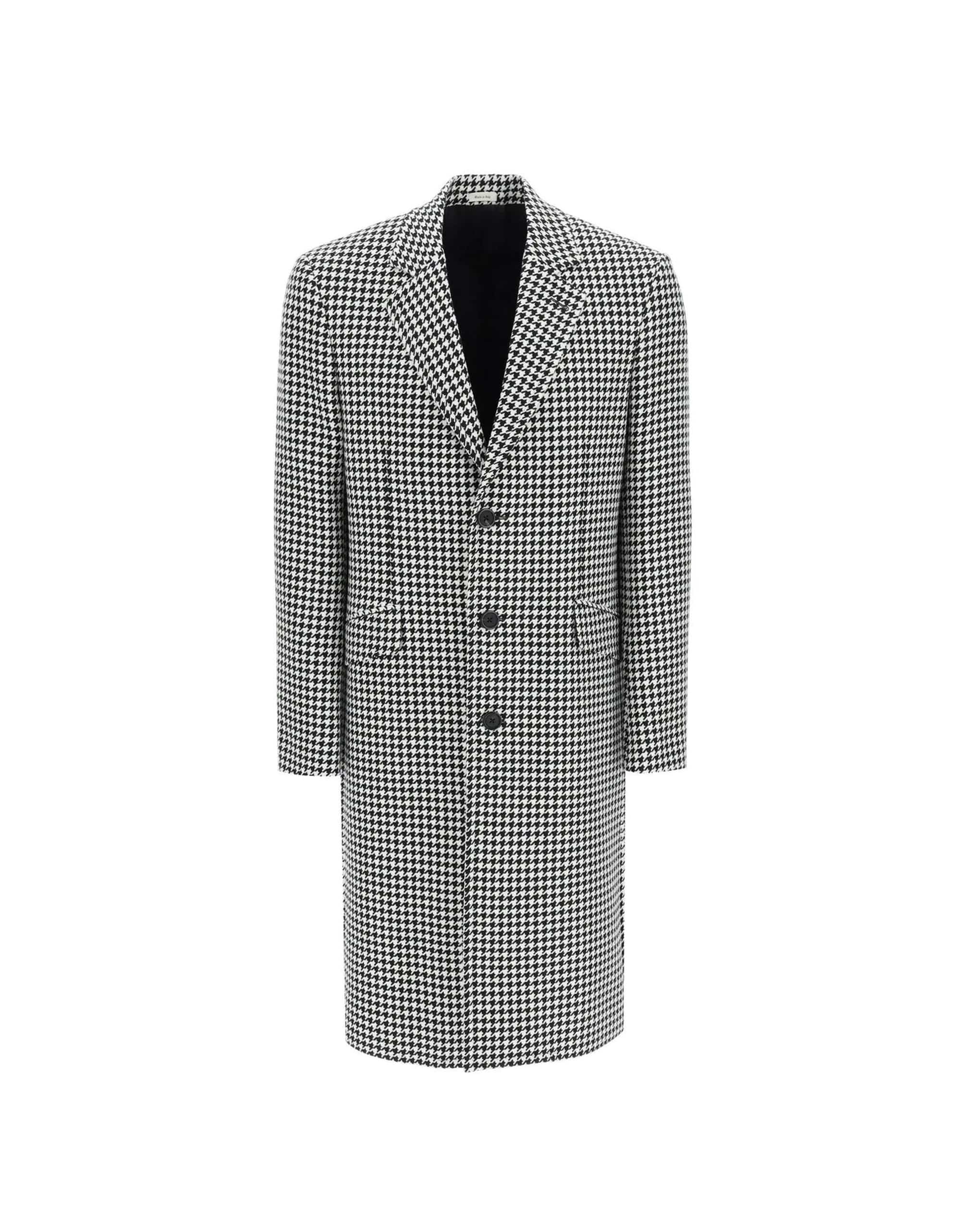 Alexander McQueen Pied-De-Poule Wool Coat
