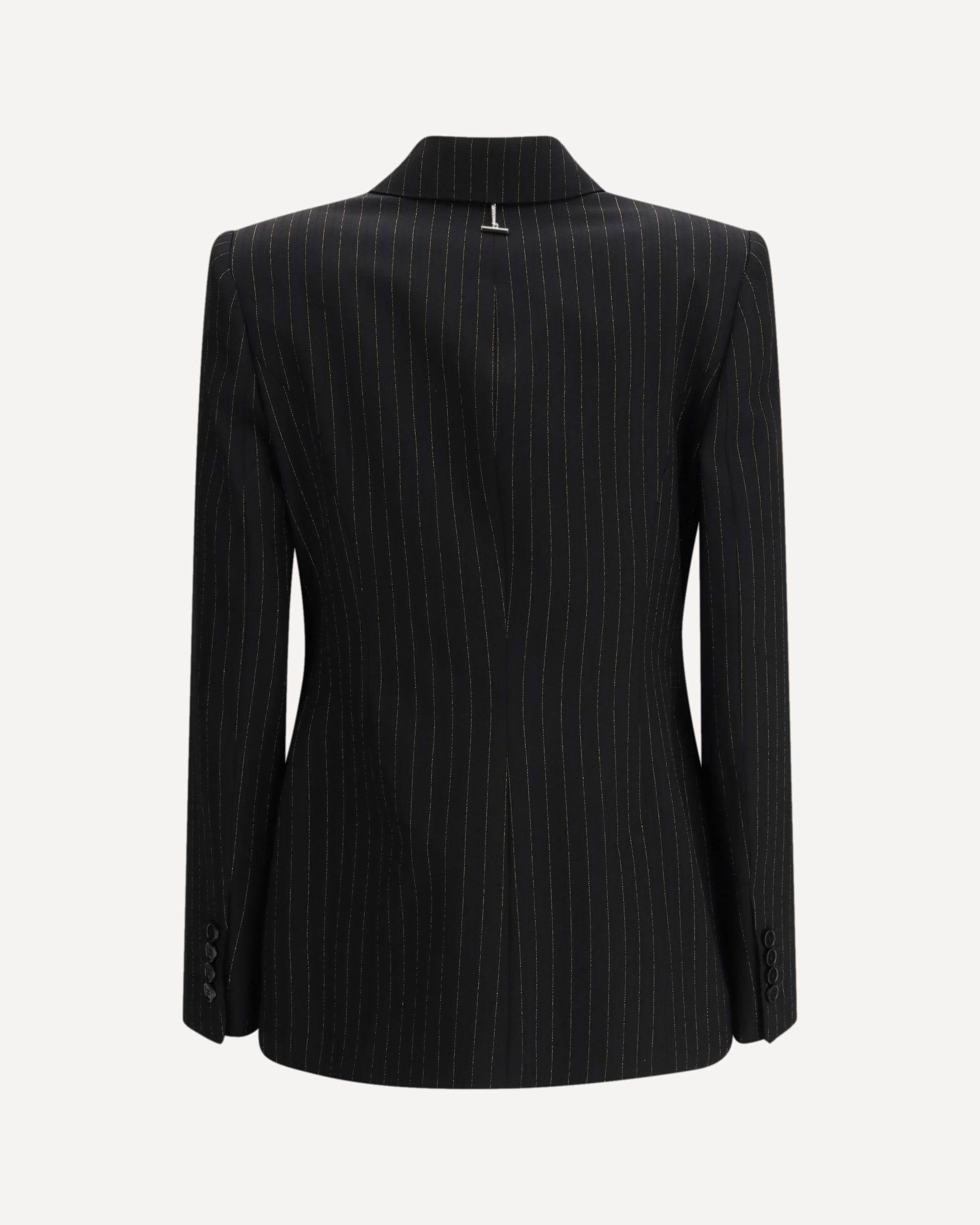 Alexander McQueen Pinstriped Double-Breasted Jacket - alternate view