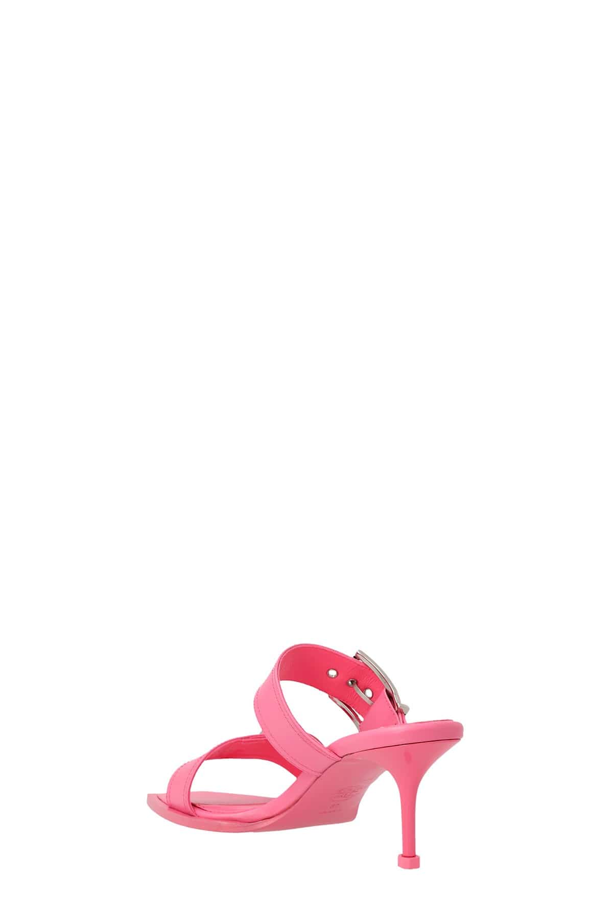 Alexander McQueen Alexander McQueen Punk Leather Sandals