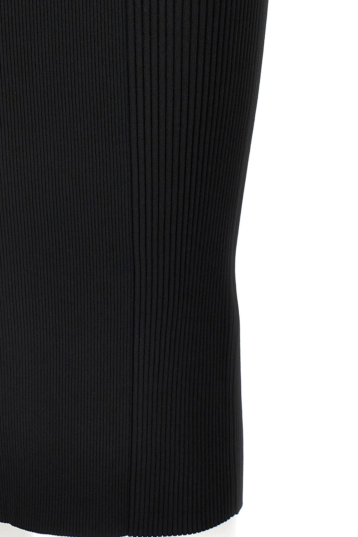 Alexander McQueen Alexander McQueen Ribbed Knit Cut-Out Dress
