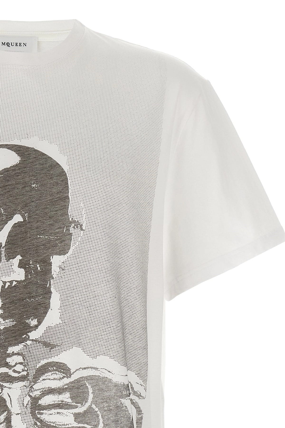 Alexander McQueen Alexander McQueen Skeleton Print T-Shirt