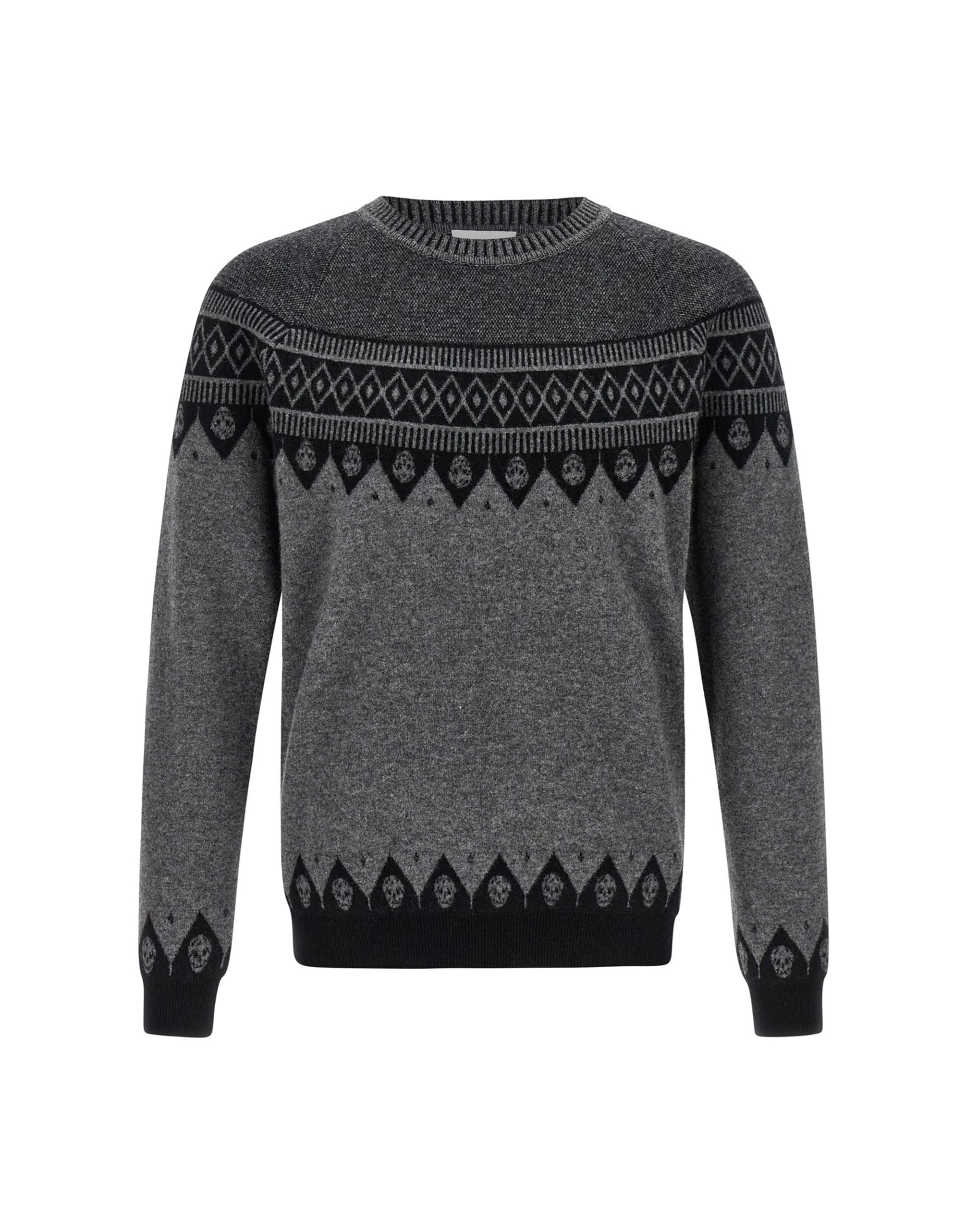 Alexander McQueen Alexander McQueen Skull Jacquard Sweater
