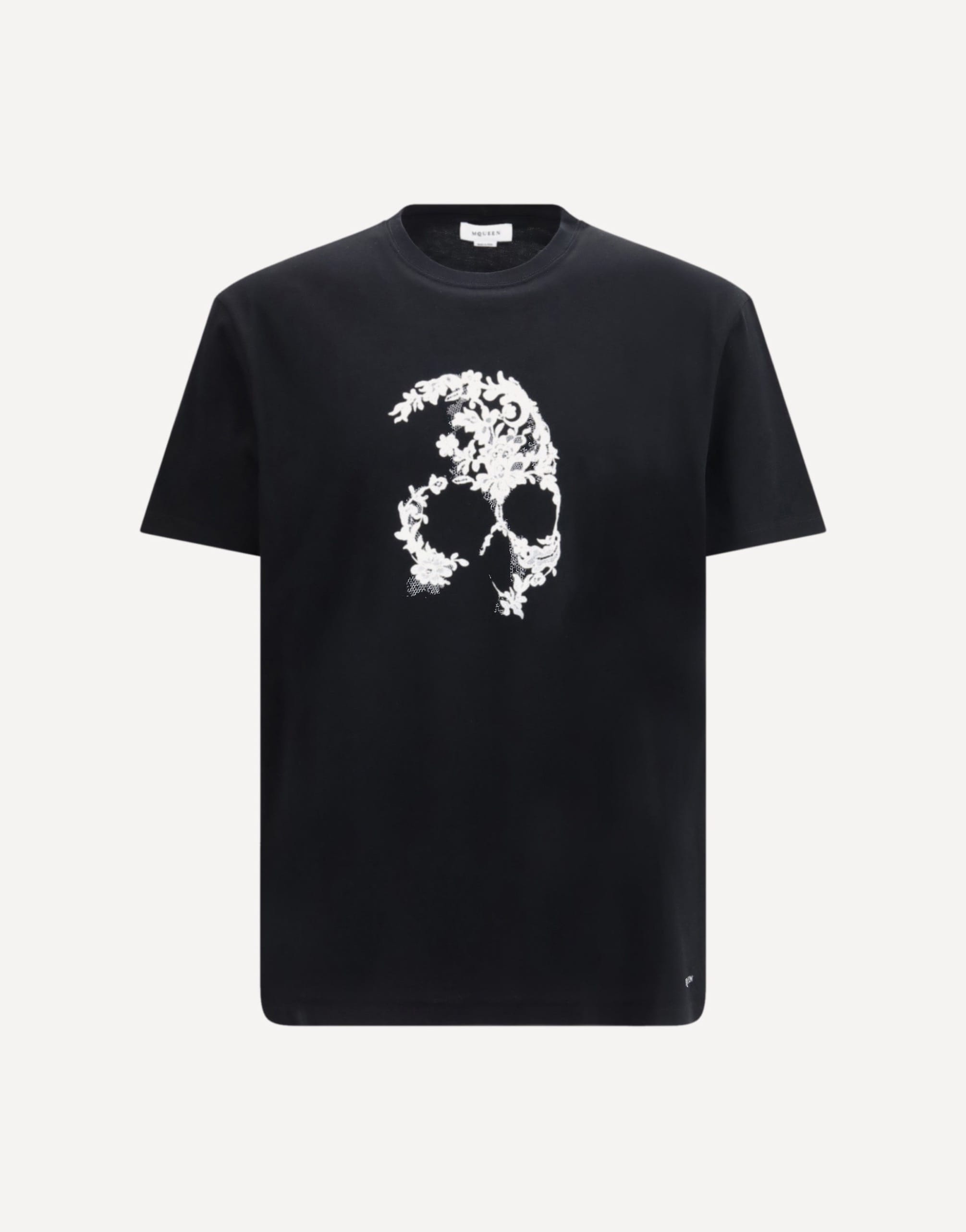 Alexander McQueen Skull-Print Cotton T-Shirt