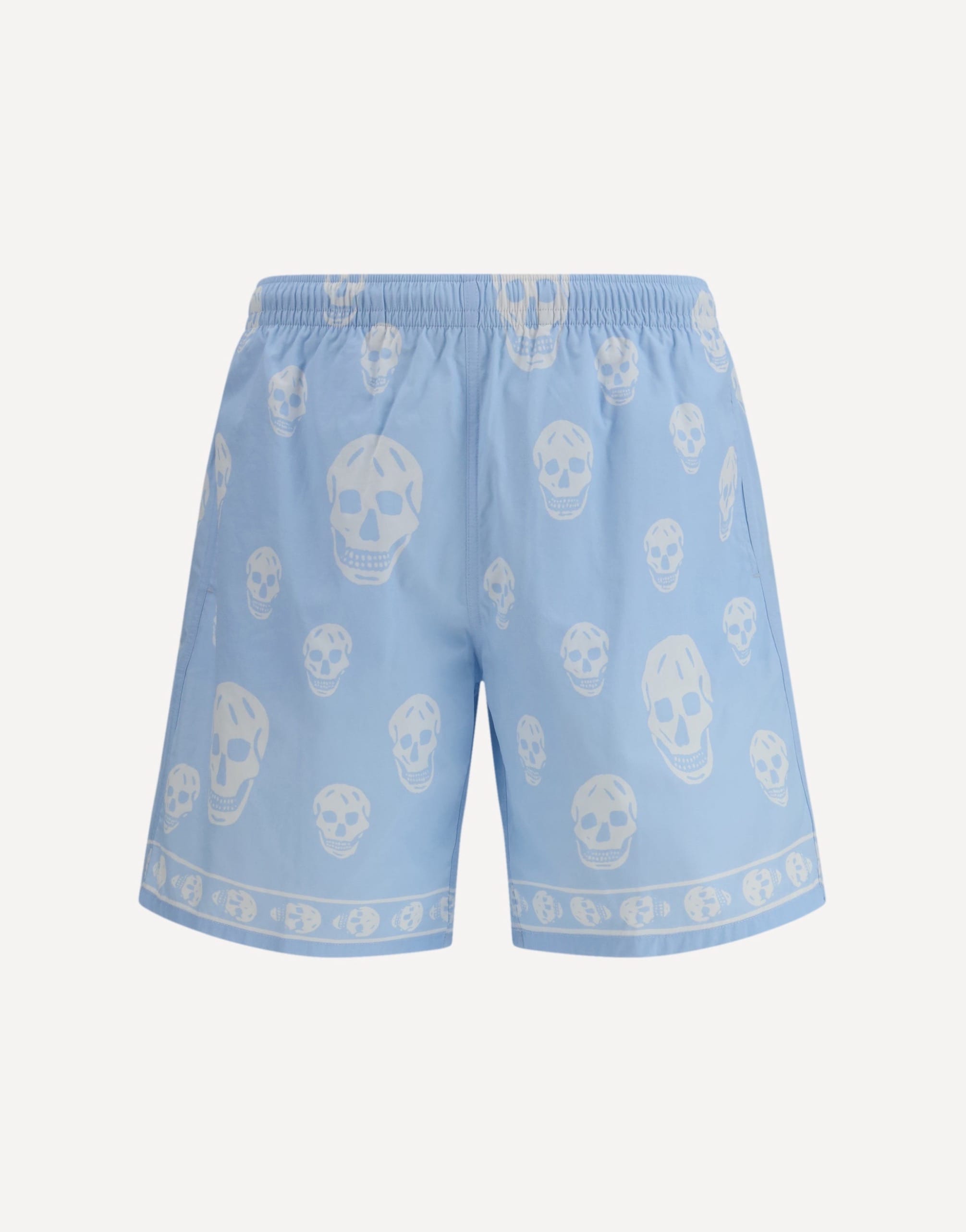 Alexander McQueen Skull-Print Swim Shorts