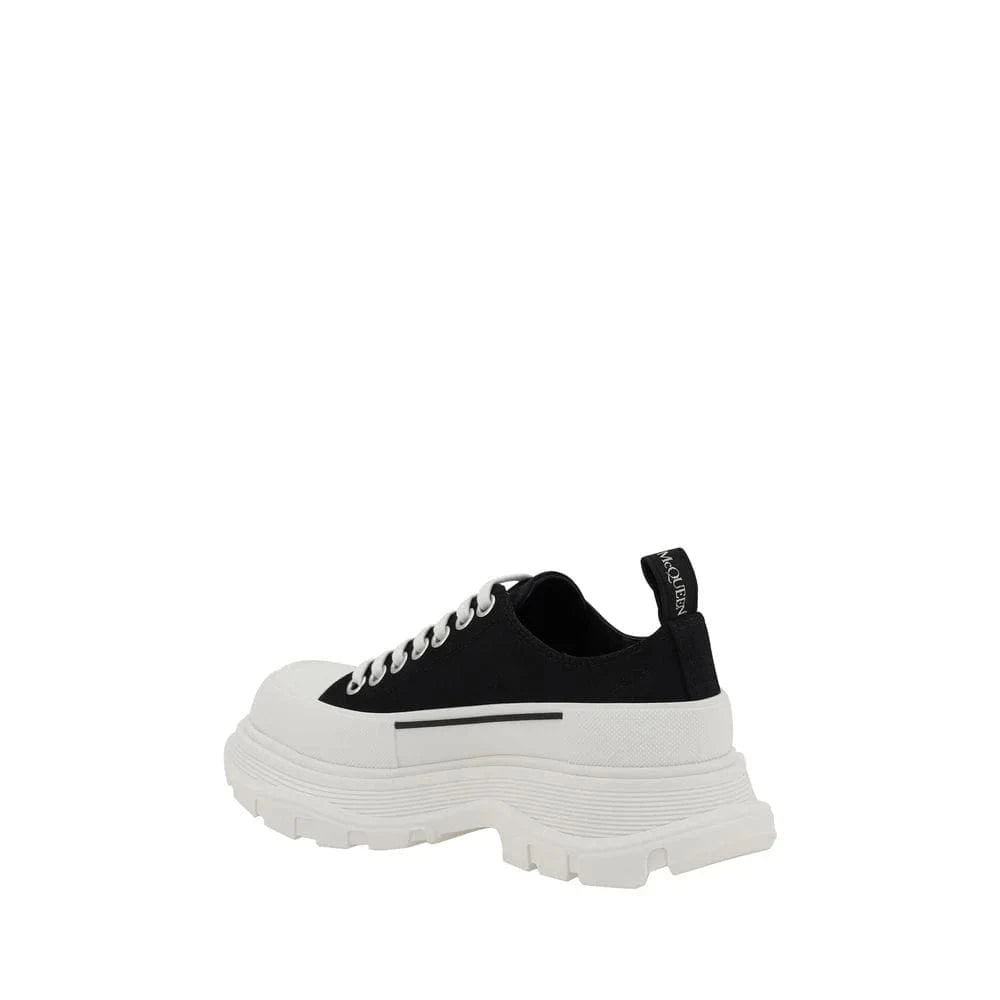 Alexander McQueen Tread Slick Canvas Exaggerated-Sole Sneakers