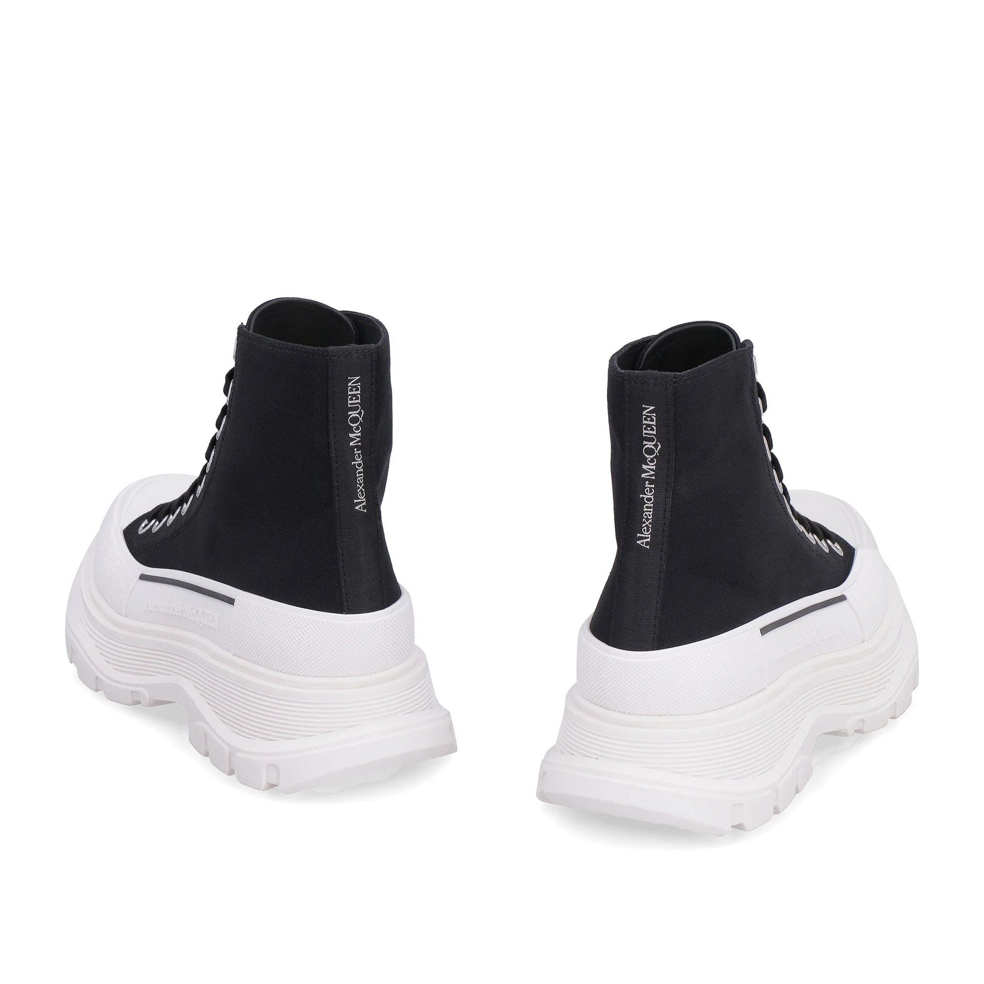 Alexander McQueen Treadslick High Top Canvas Sneakers