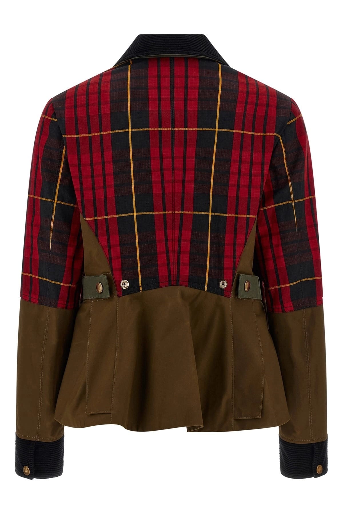 Alexander McQueen Alexander McQueen Waxed Patchwork Jacket