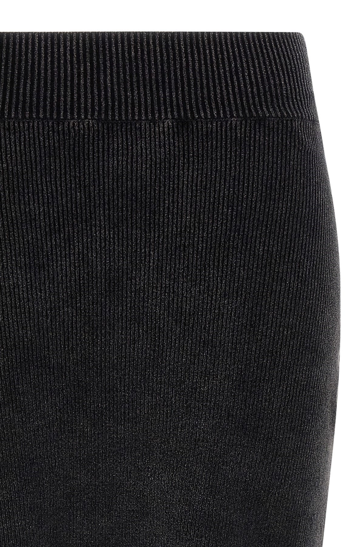 Alexander Wang Alexander Wang Black Chenille Mini Skirt