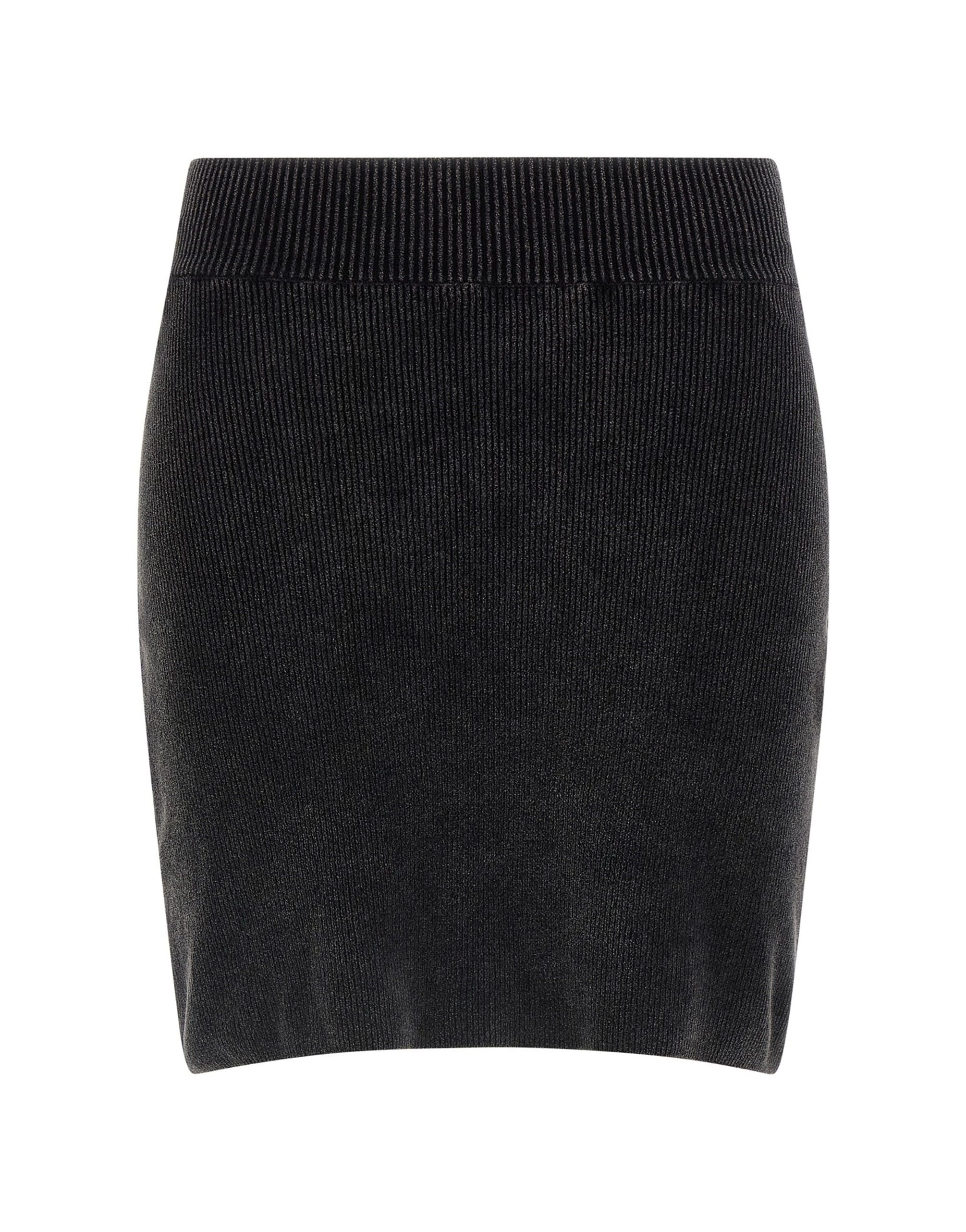 Alexander Wang Alexander Wang Black Chenille Mini Skirt