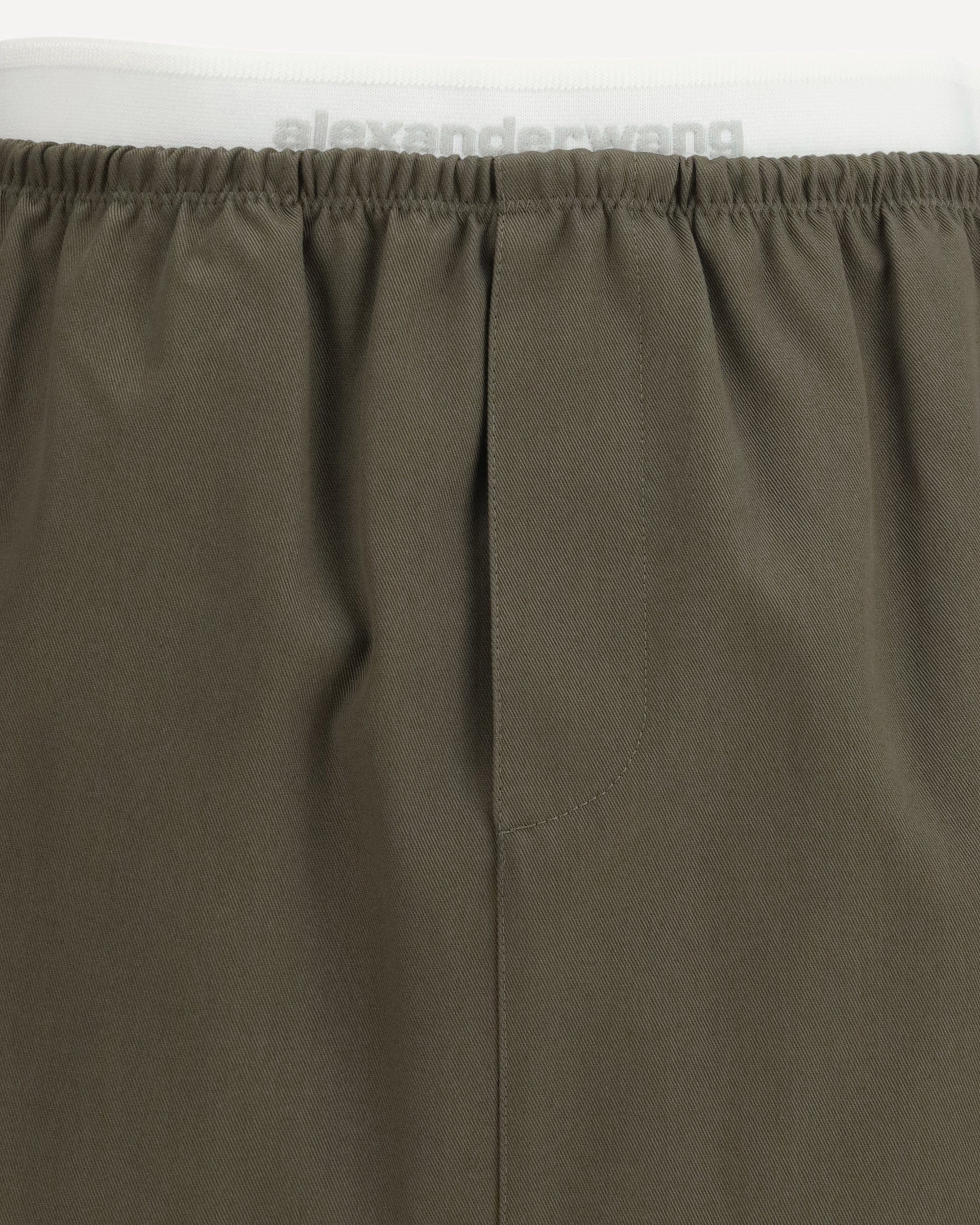 Alexander Wang Drawstring Mini Skirt