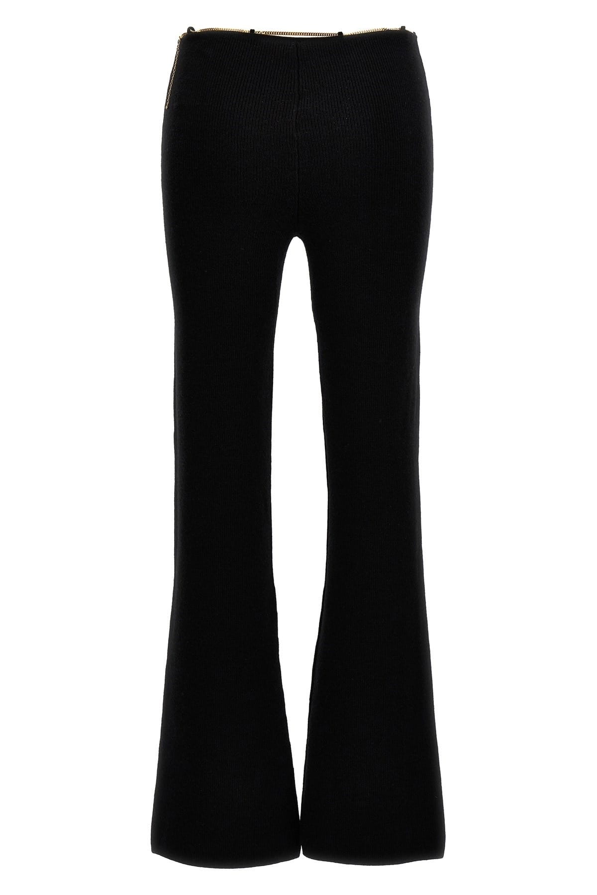 Alexander Wang Alexander Wang Gold Nameplate Chain Pants